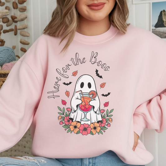 Here for the Bees Ghost Crewneck Sweatshirt, Halloween Sweatshirt, Unisex Fall Apparel, Spooky Season Clothing, Bee Lover Gift, [...]