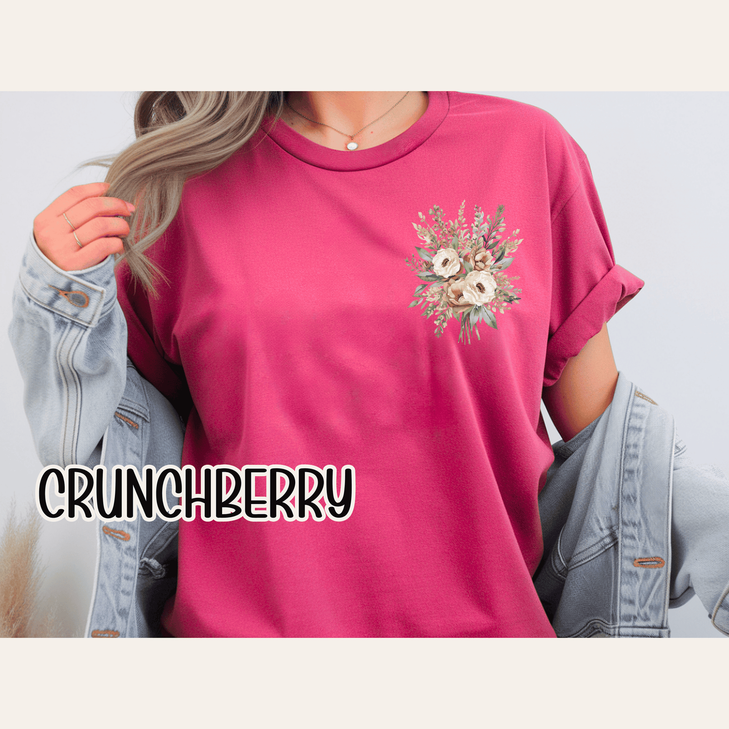 Psalm 4:8 Safety Scripture Comfort Colors Tee • In Peace I Will Lie Down Floral Graphic Artwork • Neutral Christian Bible Verse Tshirt