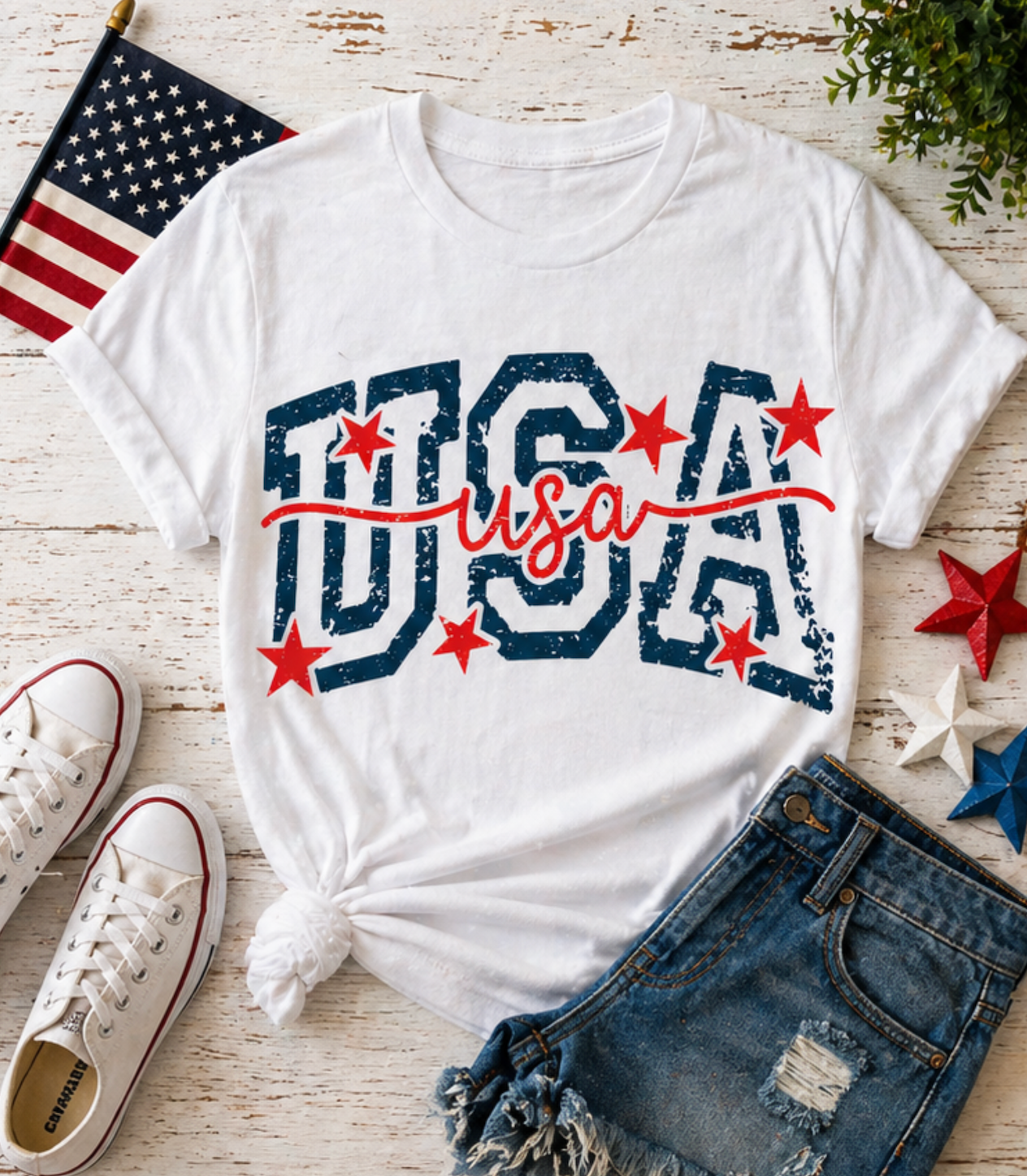 Copy of Feux Laced USA Patchwork Sweatshirt • Preppy Patriotic Crewneck • Coquette Americana Sweatshirt • Red White Blue Mama Style