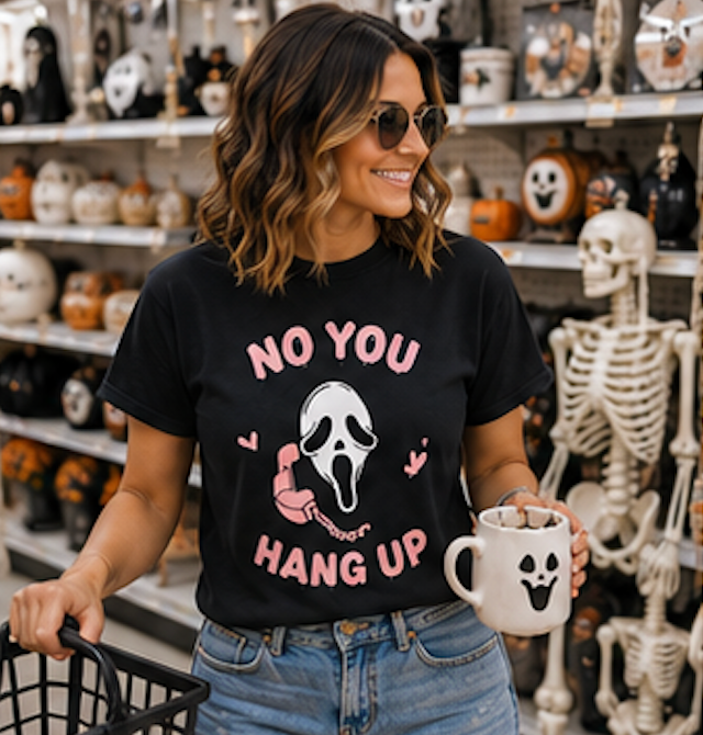 Scream 'No You Hang Up' Graphic Tee