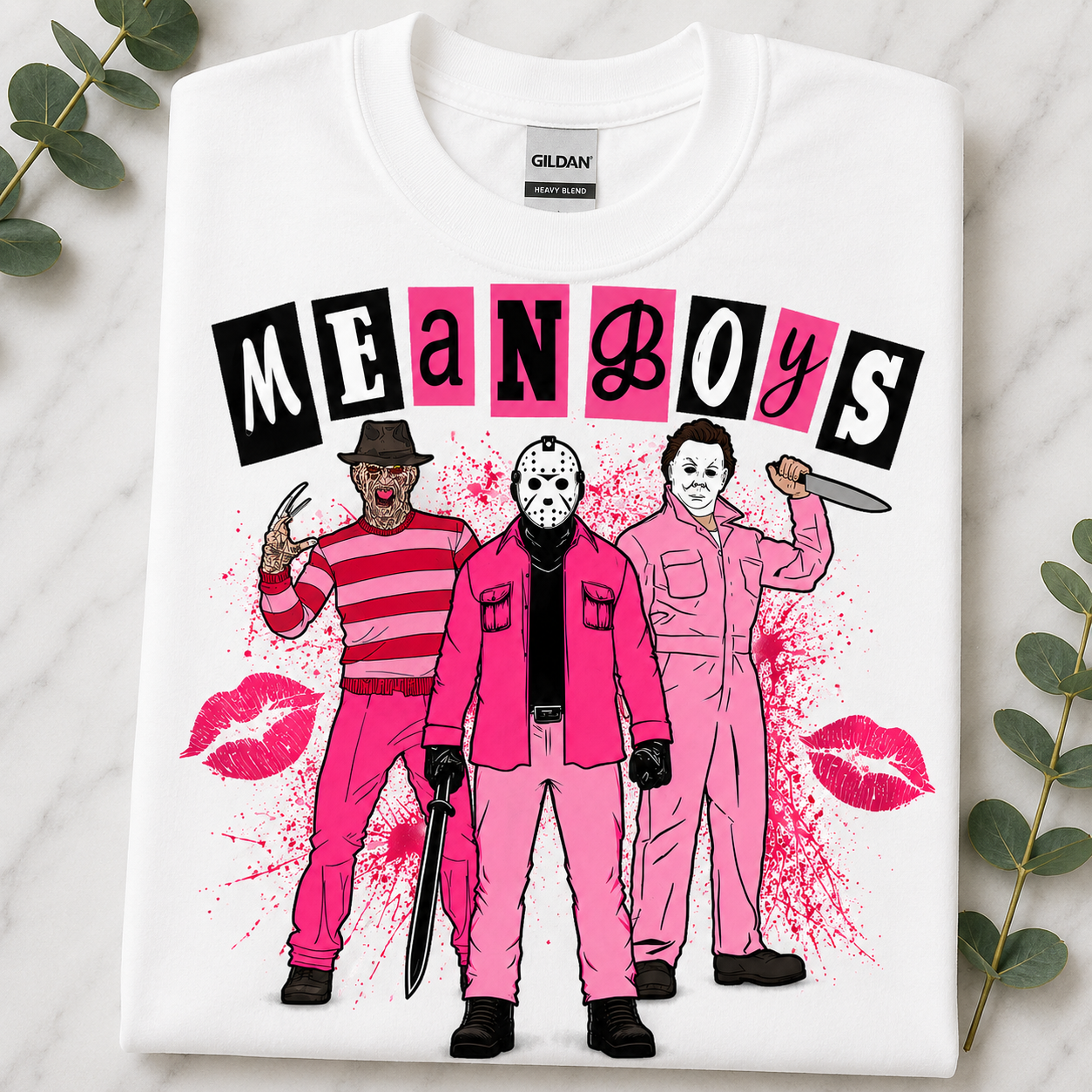 Mean 80s Horror Movie T-Shirt — Retro Slashers Graphic Tee