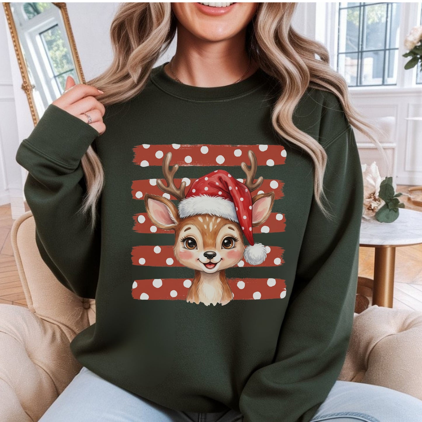Copy of Christmas T-Shirt — "North Pole Vibes Keep It Merry" Holiday Santa Tee