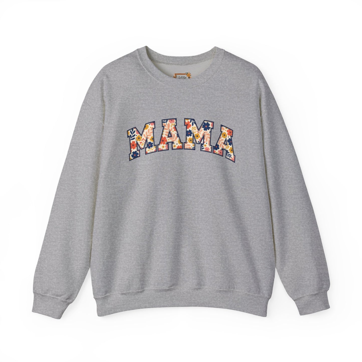 Mama Graphic Crewneck Sweatshirt, Cozy Mom Sweatshirt, Mother's Day Gift, Unisex Family Wear, Fall Layering Essential
