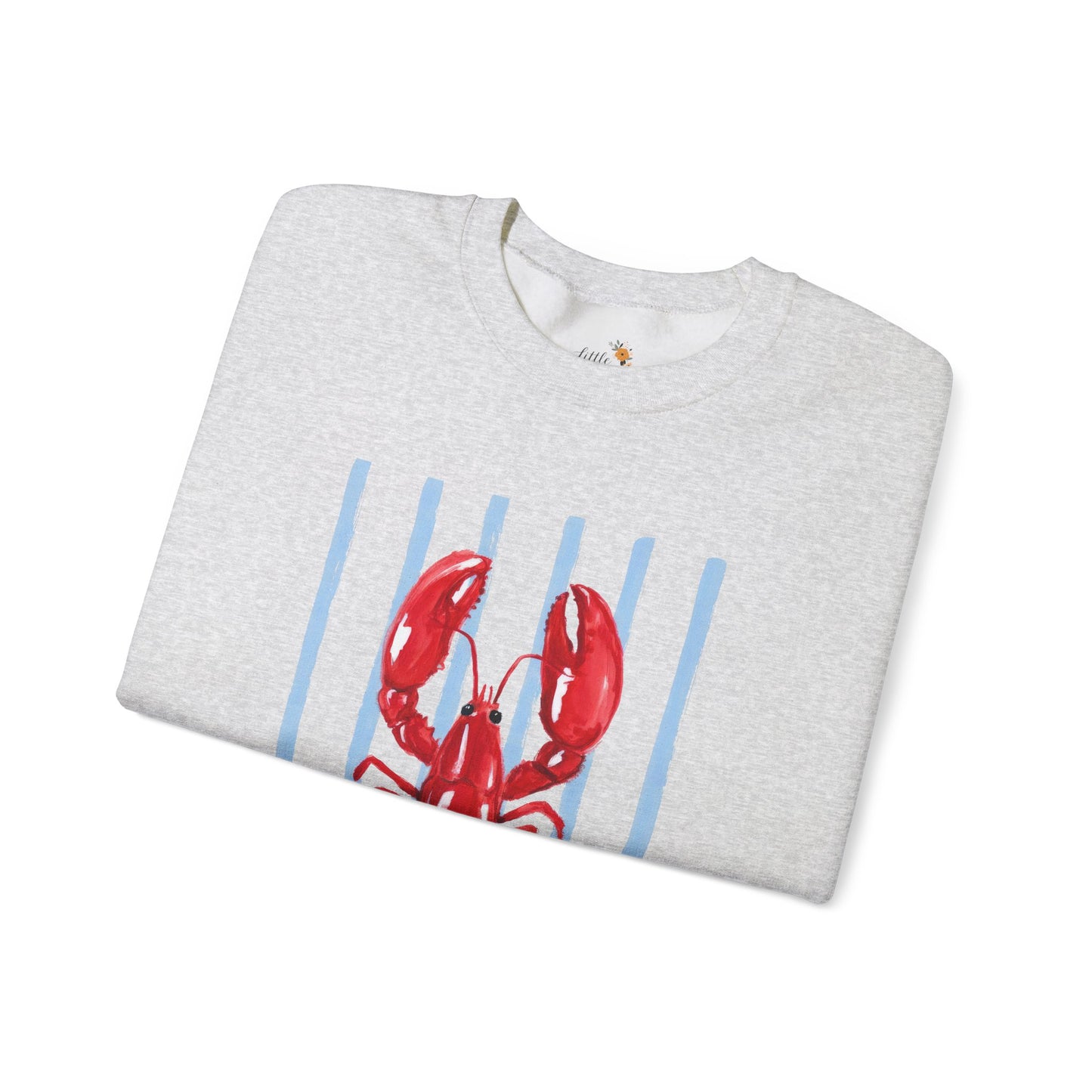 Coastal Lobster Sweatshirt • Beach Vacation Crewneck • Summer Coastal Graphic Sweatshirt • Nautical Pullover
