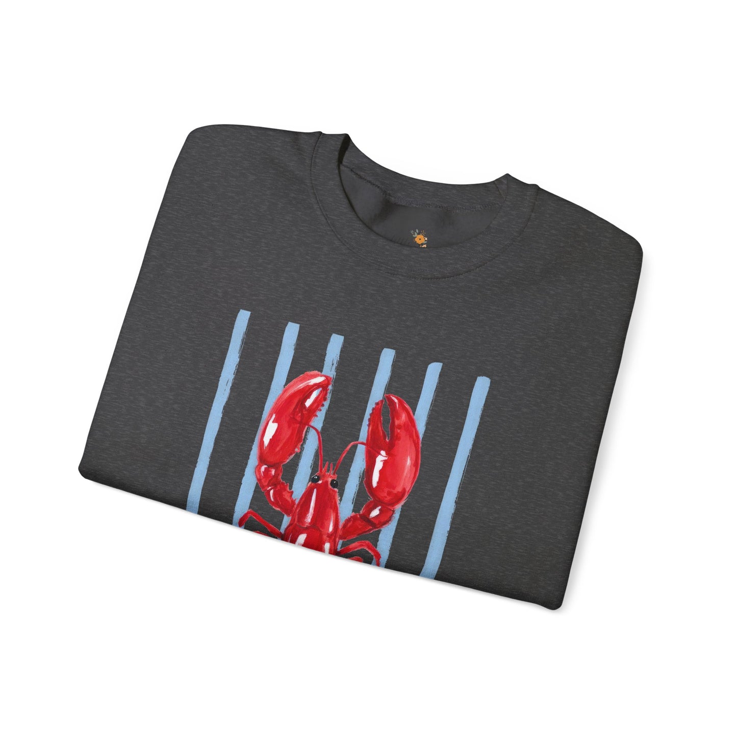 Coastal Lobster Sweatshirt • Beach Vacation Crewneck • Summer Coastal Graphic Sweatshirt • Nautical Pullover