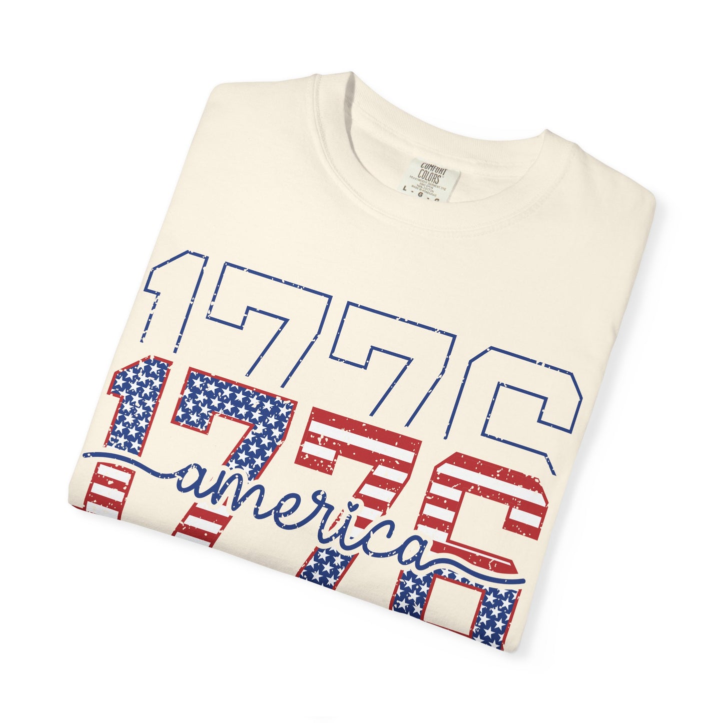 1776 Red White Blue Fourth of July T-Shirt • Vintage Patriotic Graphic Tee