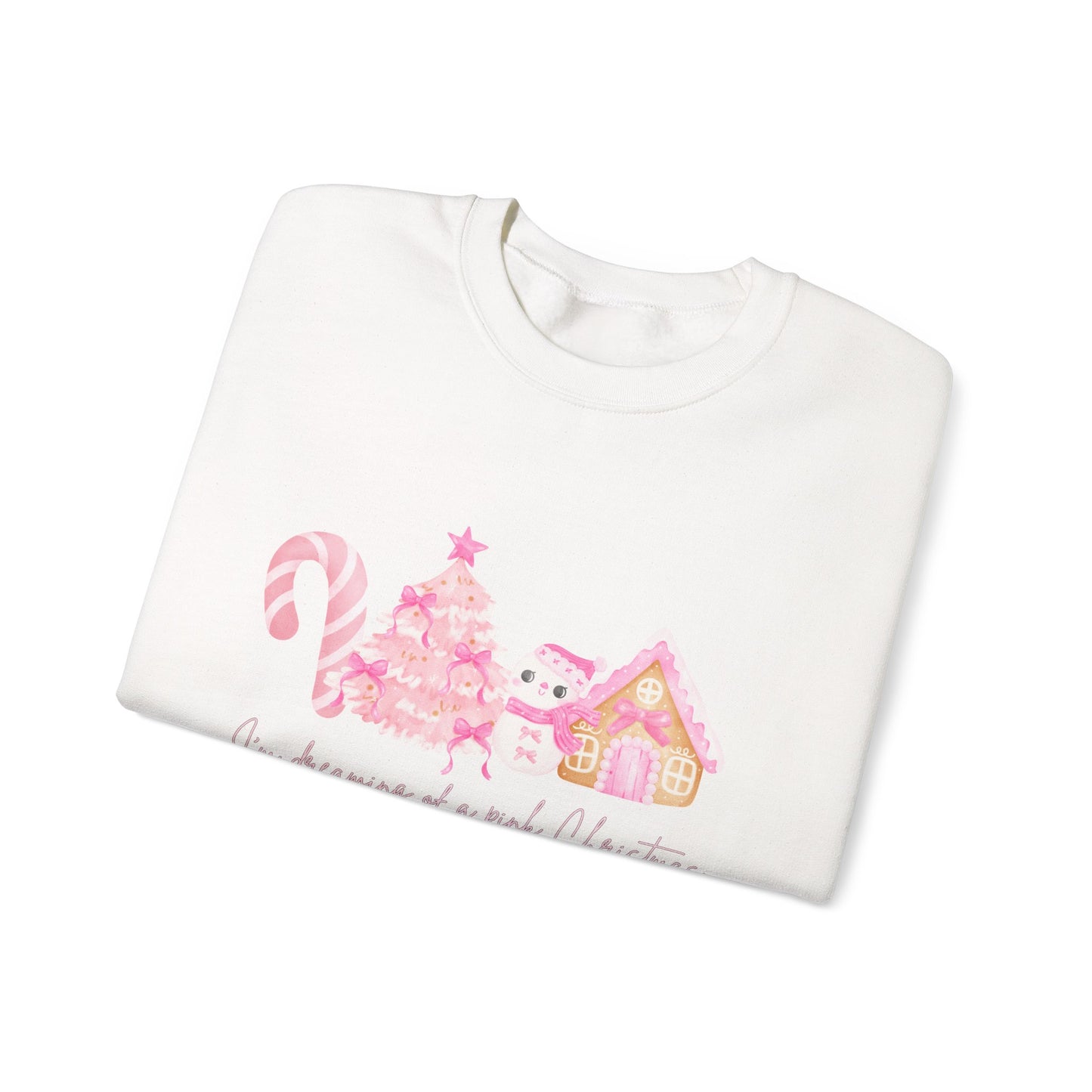 Pink Christmas Crewneck Sweatshirt