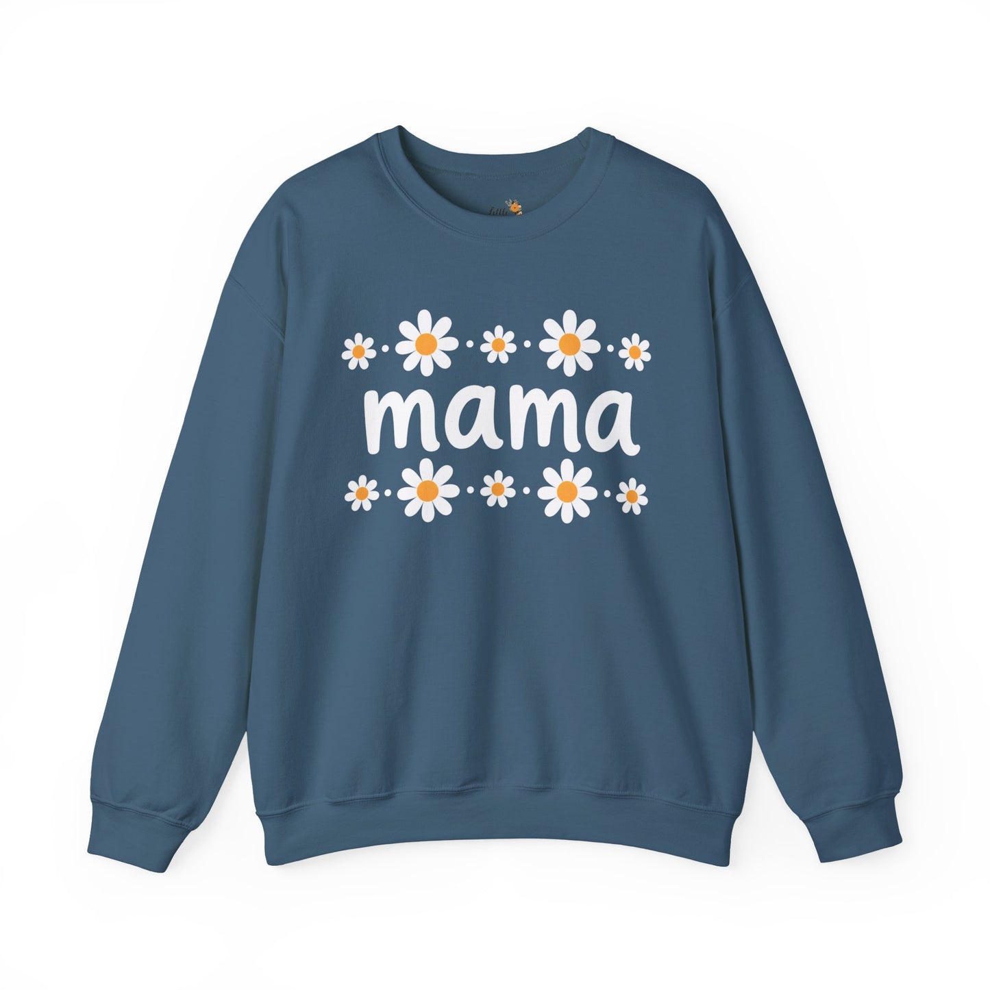 Retro Daisy Mama Crewneck • Floral Mama Sweatshirt • Cozy Motherhood Gift • Boutique Mom Pullover