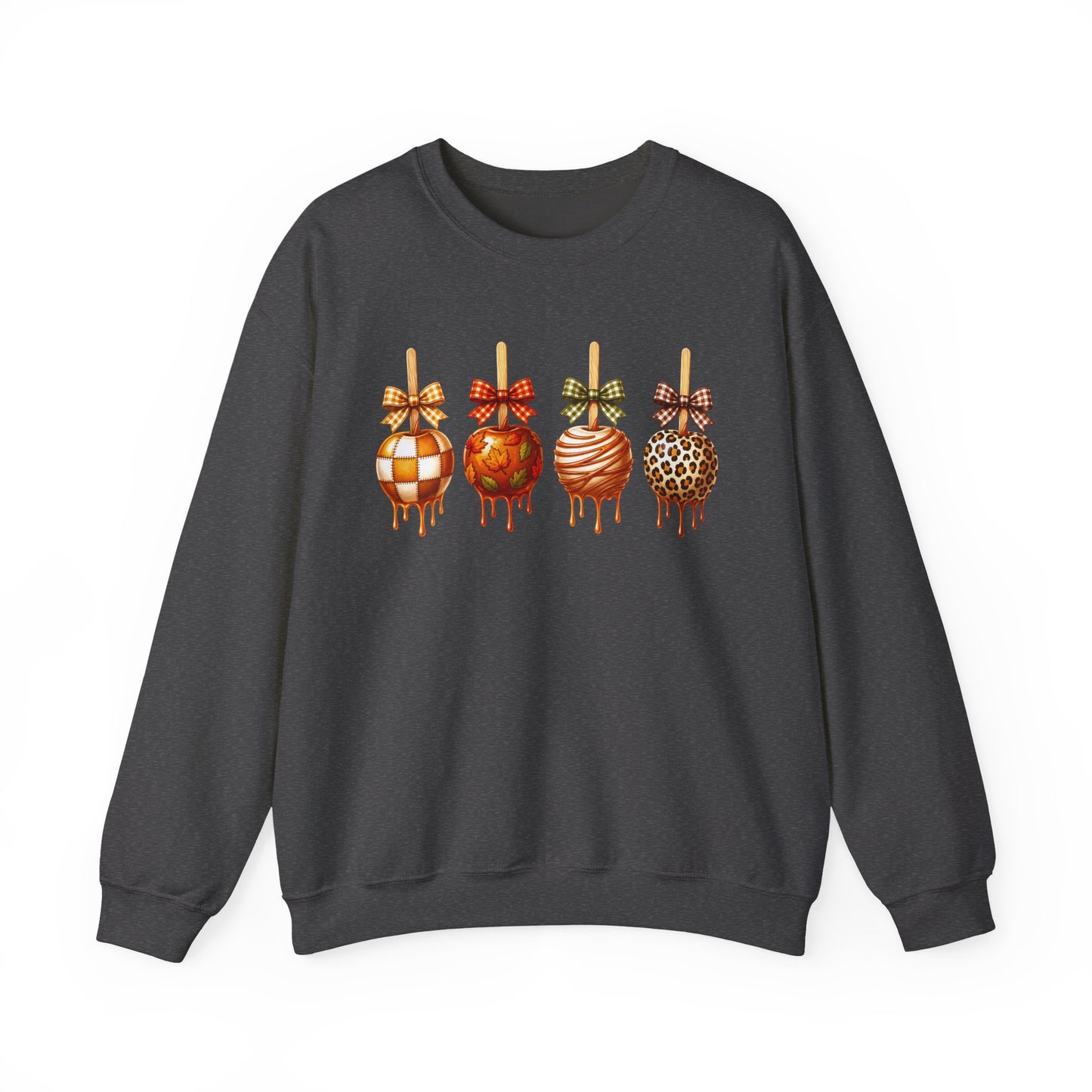 Caramel Apple Crewneck • Fall Apple Shirt • Autumn Graphic Tee • Baseball Caramel Apple Tee • Pumpkin Spice Shirt • Cute Fall Sweatshirt • Comfort Colors Tee