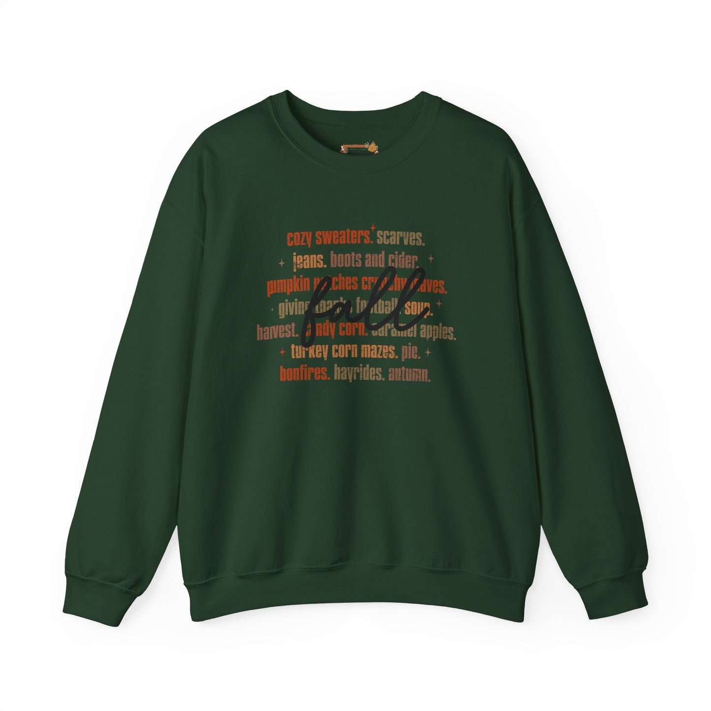 Cozy Fall Sweatshirt - Unisex Heavy Blend™ Crewneck, Autumn Fashion, Perfect Gift, Pumpkin Spice Vibe, Warm & Casual Wear