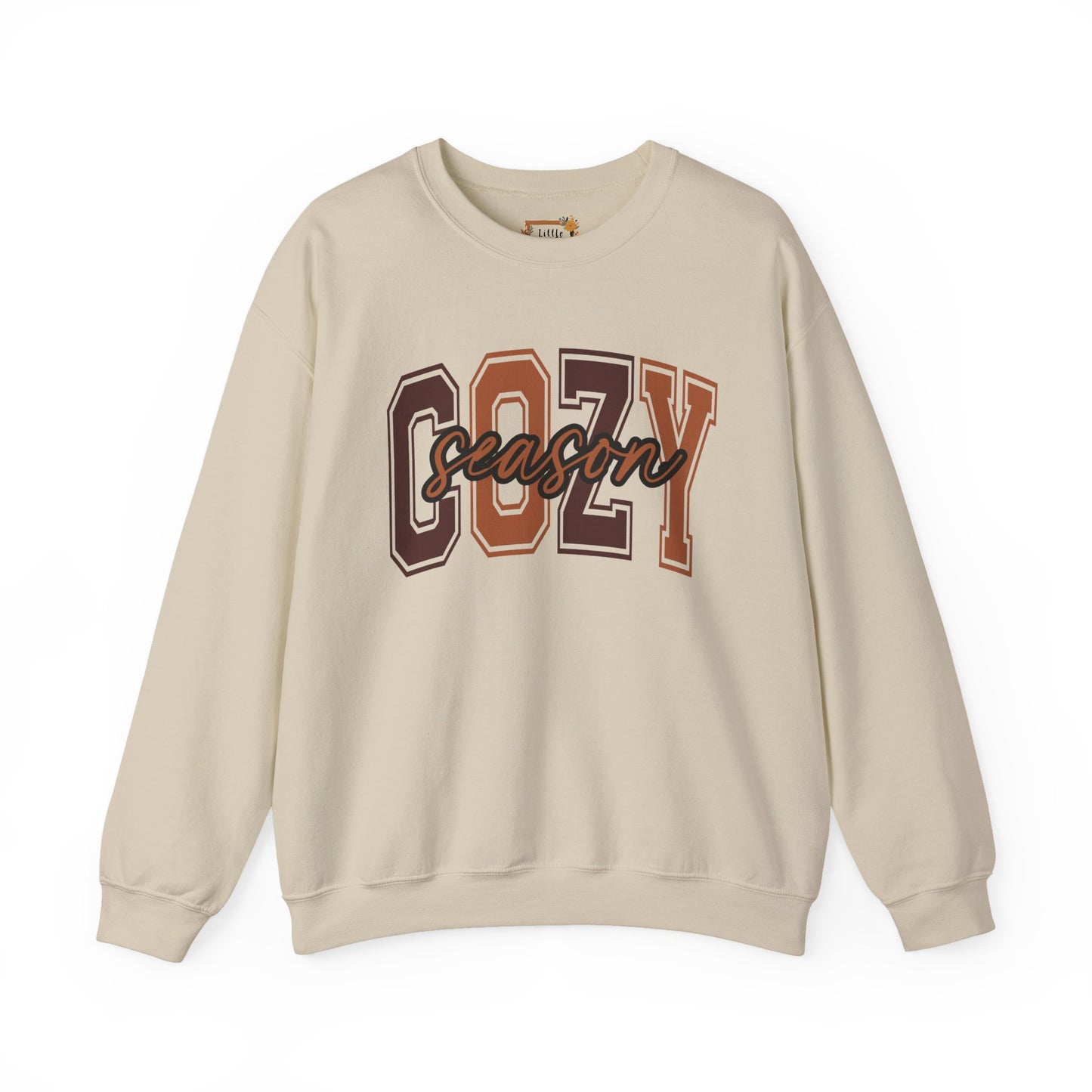 Cozy Season Sweatshirt, Unisex Crew Sweatshirt for Fall, Perfect Gift for Autumn, Comfy Fashion, Holiday Apparel