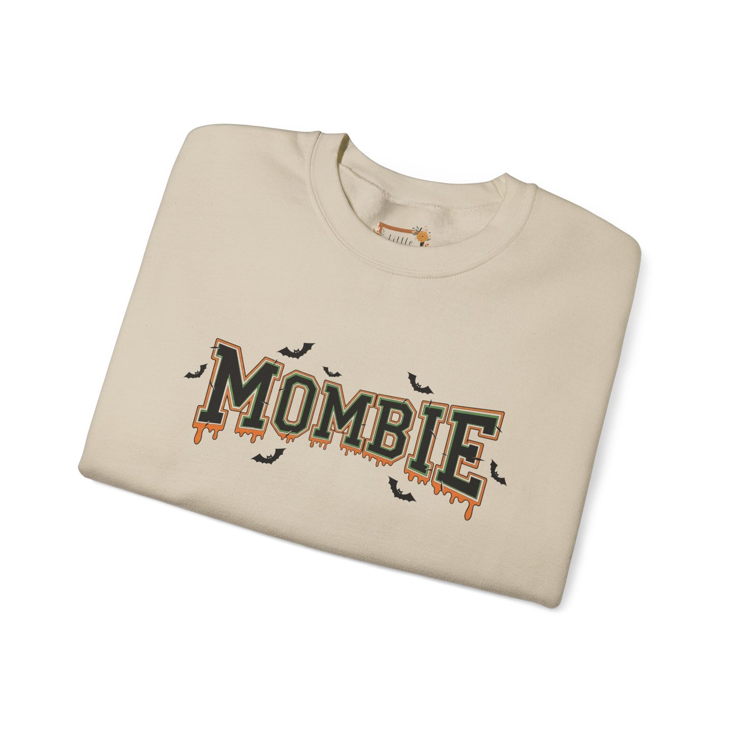 Mombie Crewneck Sweatshirt - Cozy Halloween Apparel, Great Gift for Moms, Fall Fashion, Spooky Season, Funny Sweater