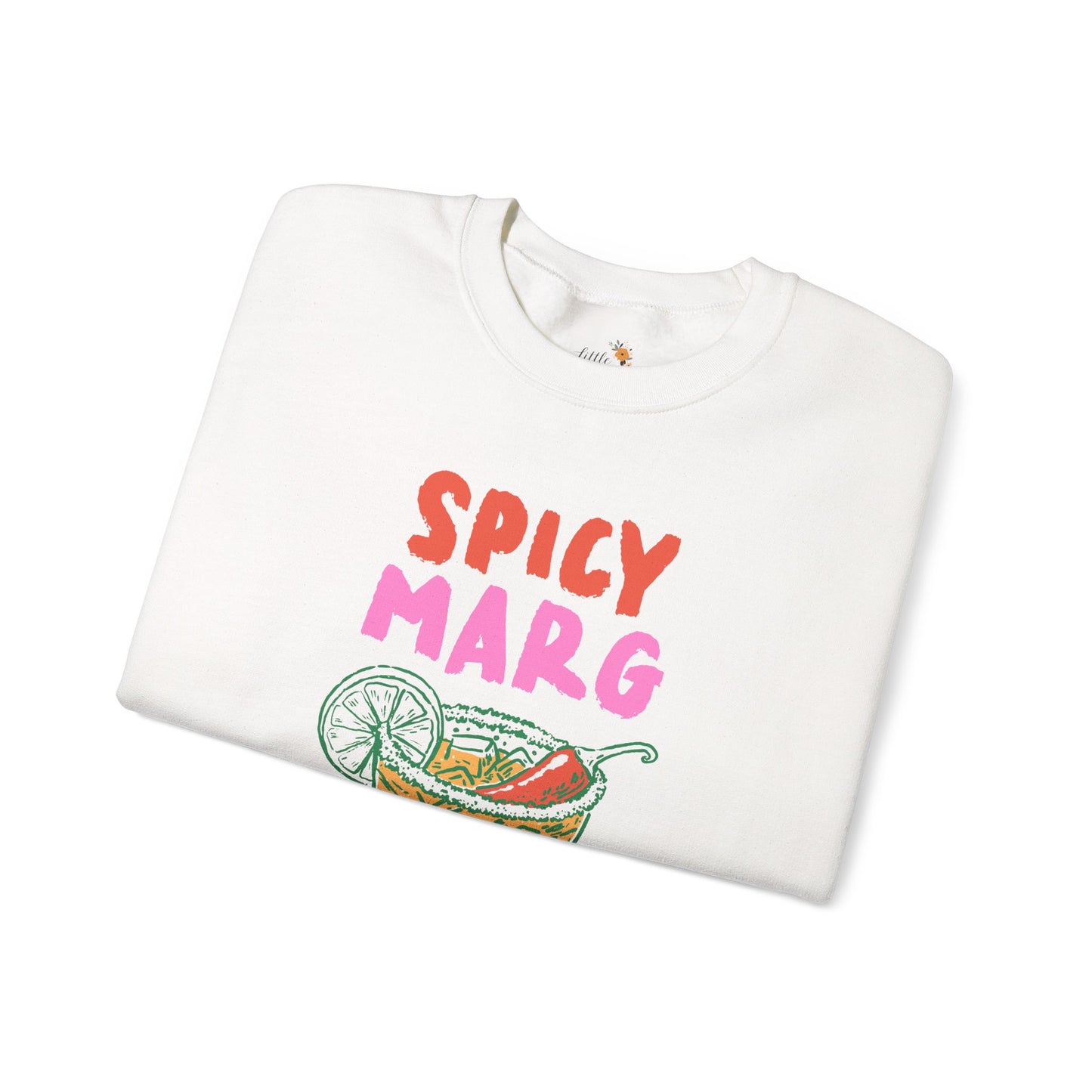 Spicy Marg Sweatshirt • Margarita Summer Crewneck • Girls Night Vacation Sweatshirt • Beach Fiesta Pullover