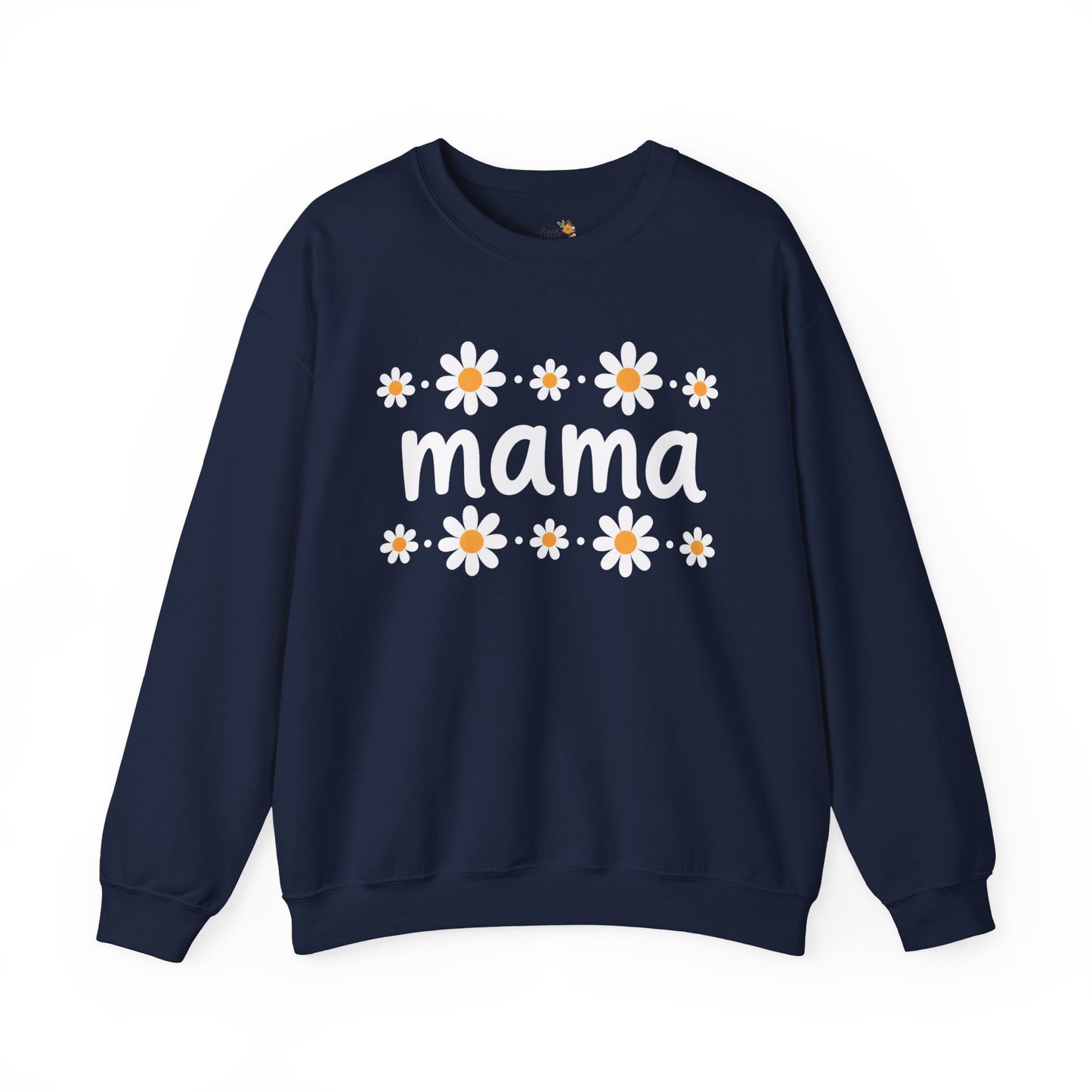 Retro Daisy Mama Crewneck • Floral Mama Sweatshirt • Cozy Motherhood Gift • Boutique Mom Pullover
