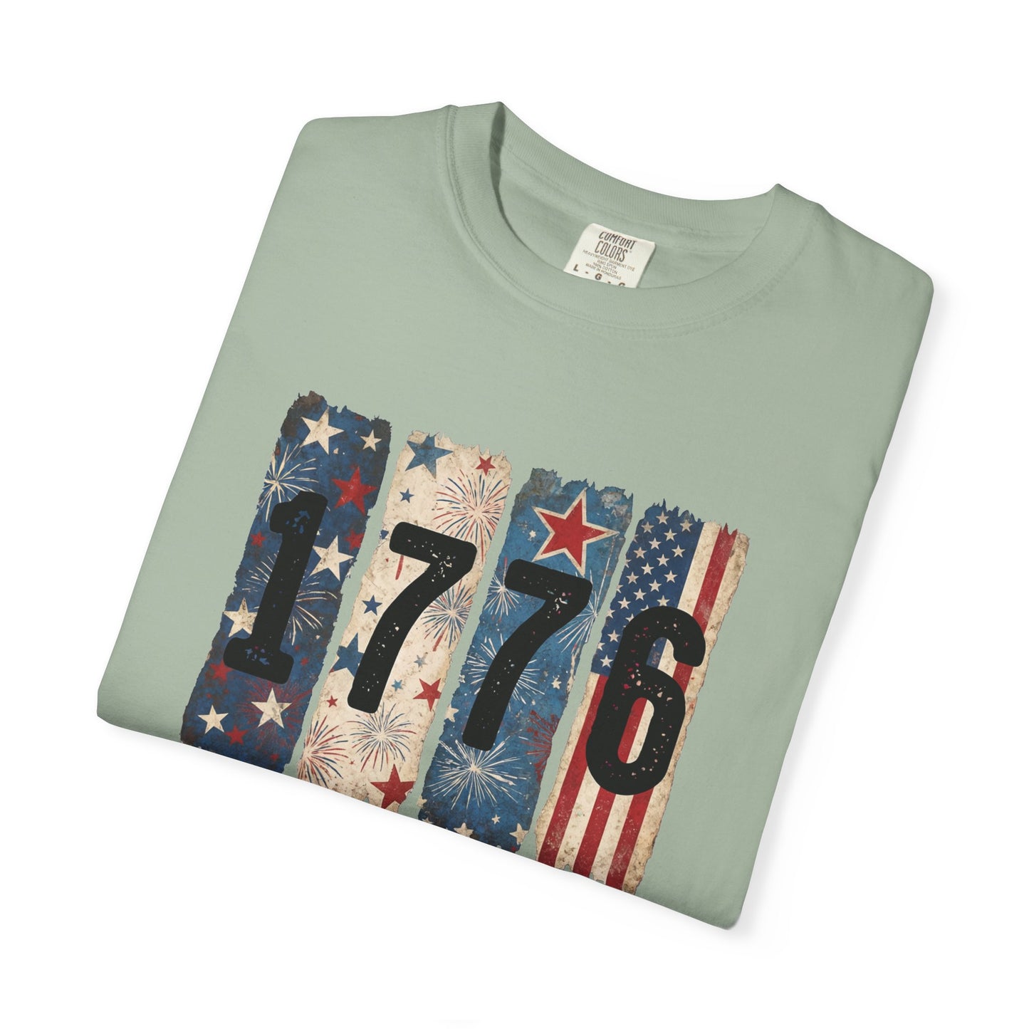 1776 Vintage America T-Shirt • Retro 4th of July Shirt • Red White Blue Graphic Tee