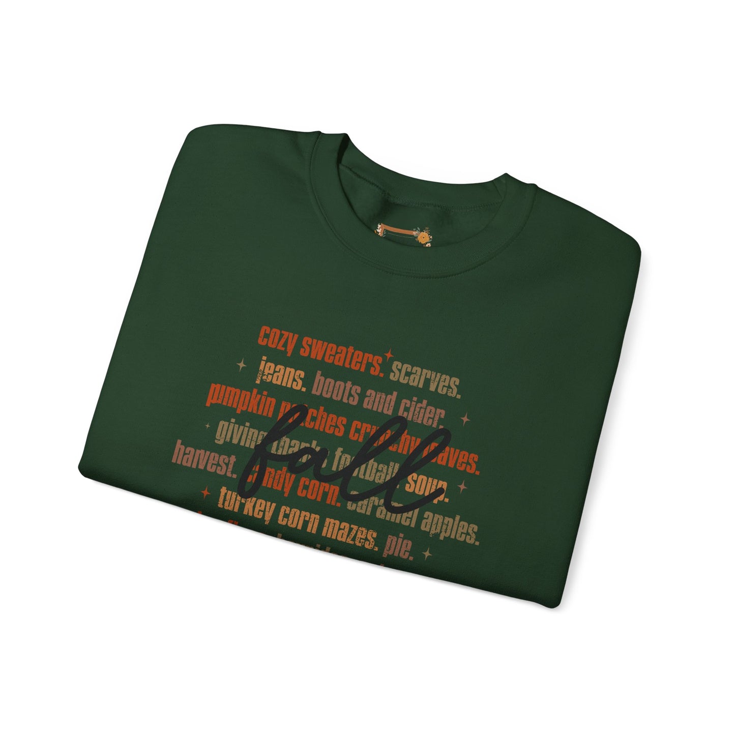 Cozy Fall Sweatshirt - Unisex Heavy Blend™ Crewneck, Autumn Fashion, Perfect Gift, Pumpkin Spice Vibe, Warm & Casual Wear