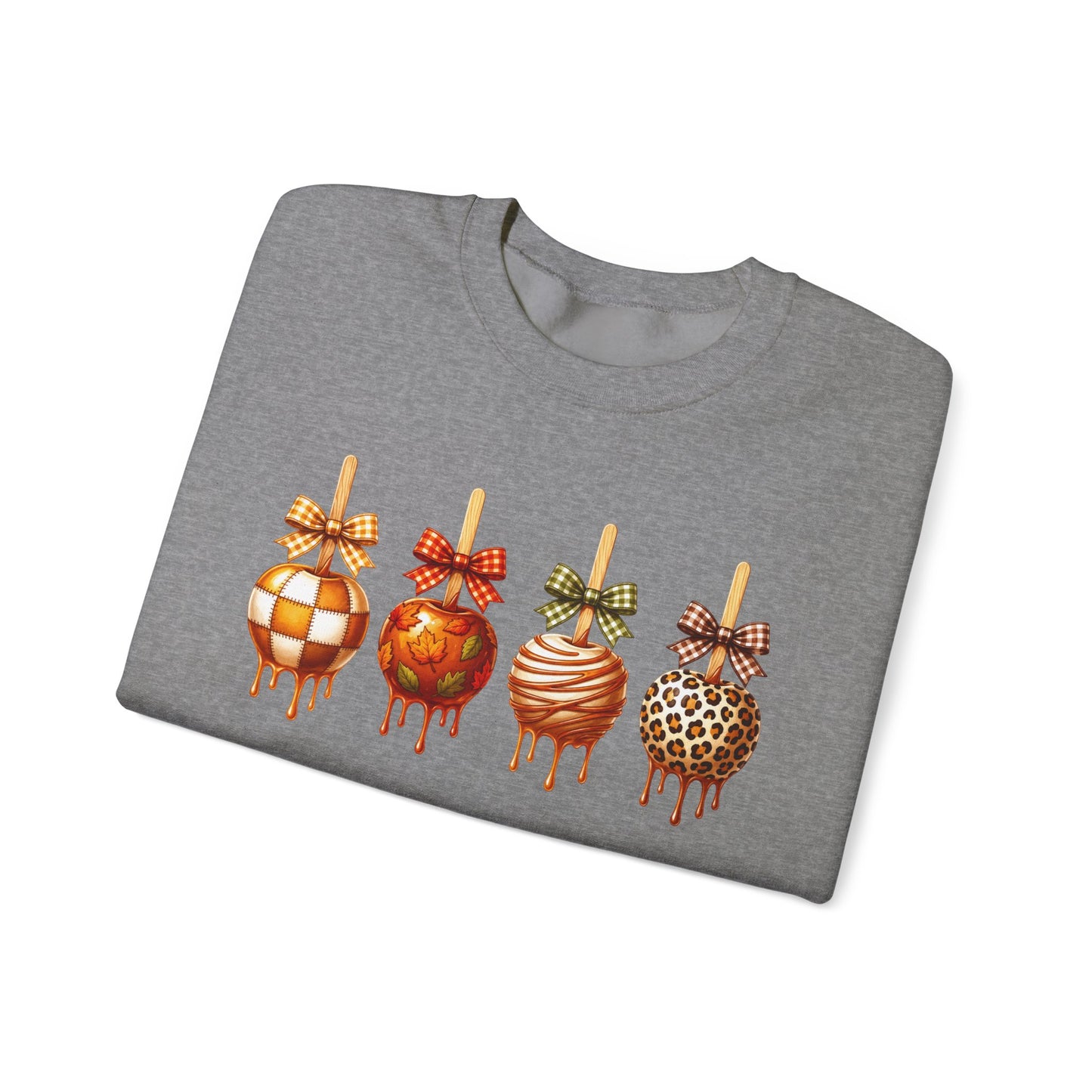 Caramel Apple Crewneck • Fall Apple Shirt • Autumn Graphic Tee • Baseball Caramel Apple Tee • Pumpkin Spice Shirt • Cute Fall Sweatshirt • Comfort Colors Tee