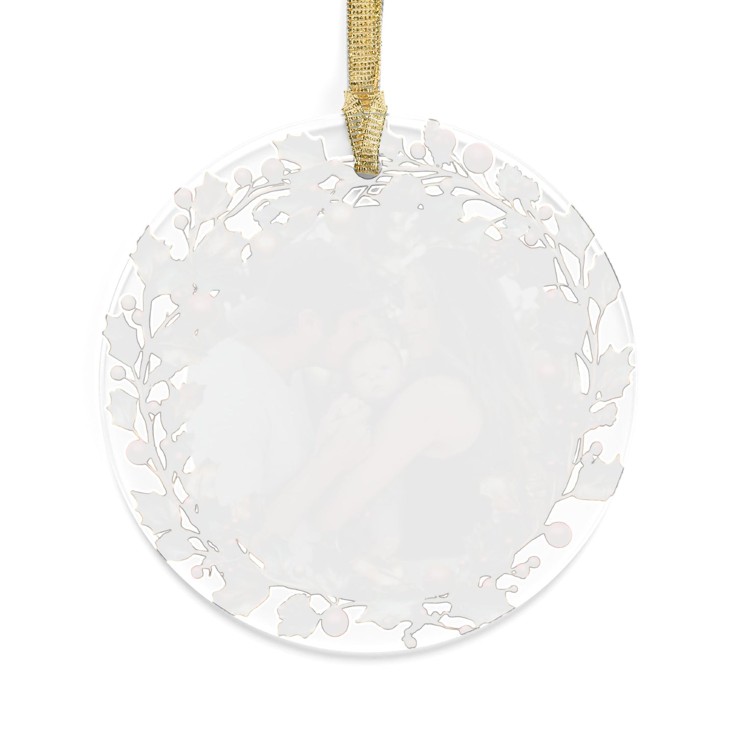 Personalized Acrylic Christmas Ornaments - Custom Family Photo Decoration