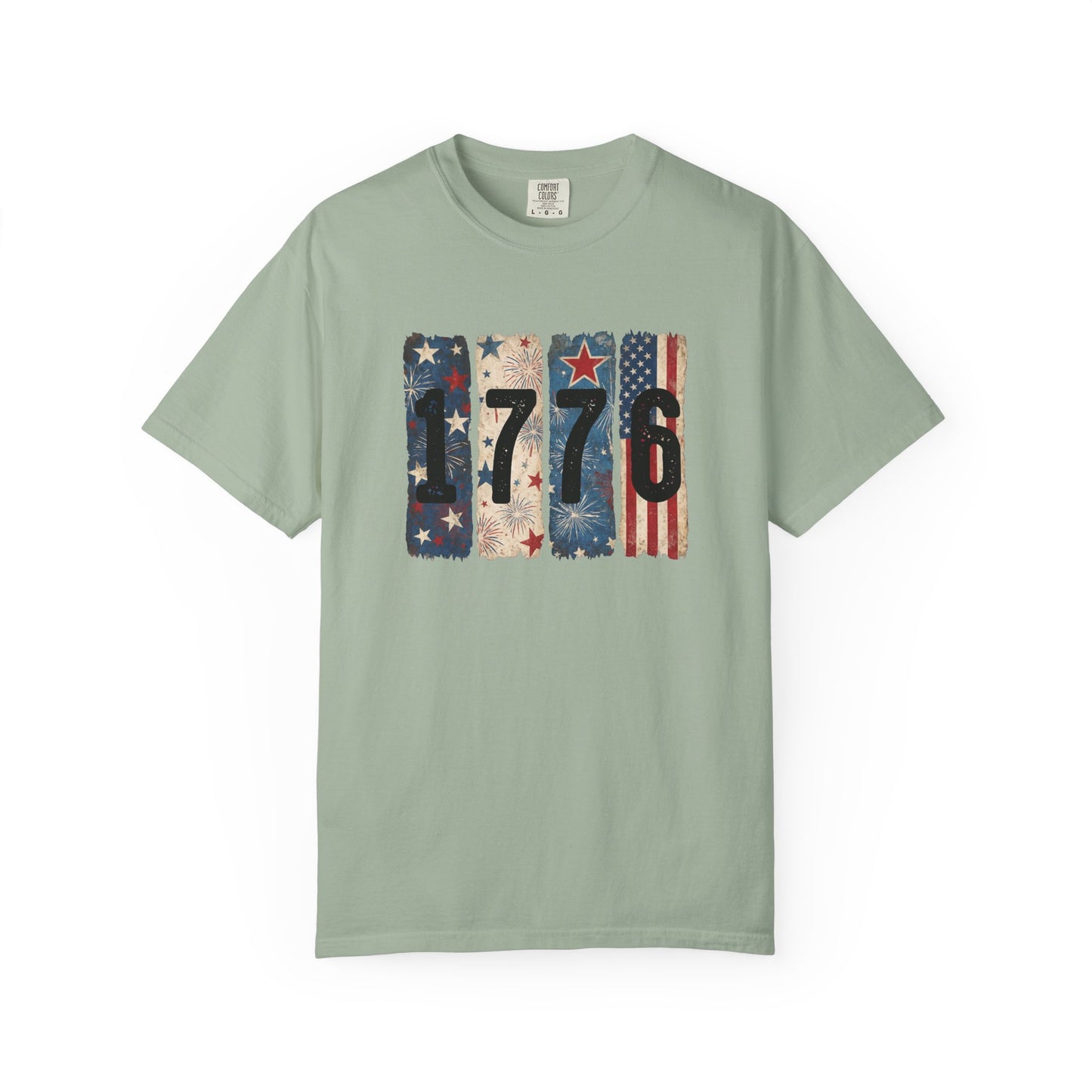 1776 Vintage America T-Shirt • Retro 4th of July Shirt • Red White Blue Graphic Tee