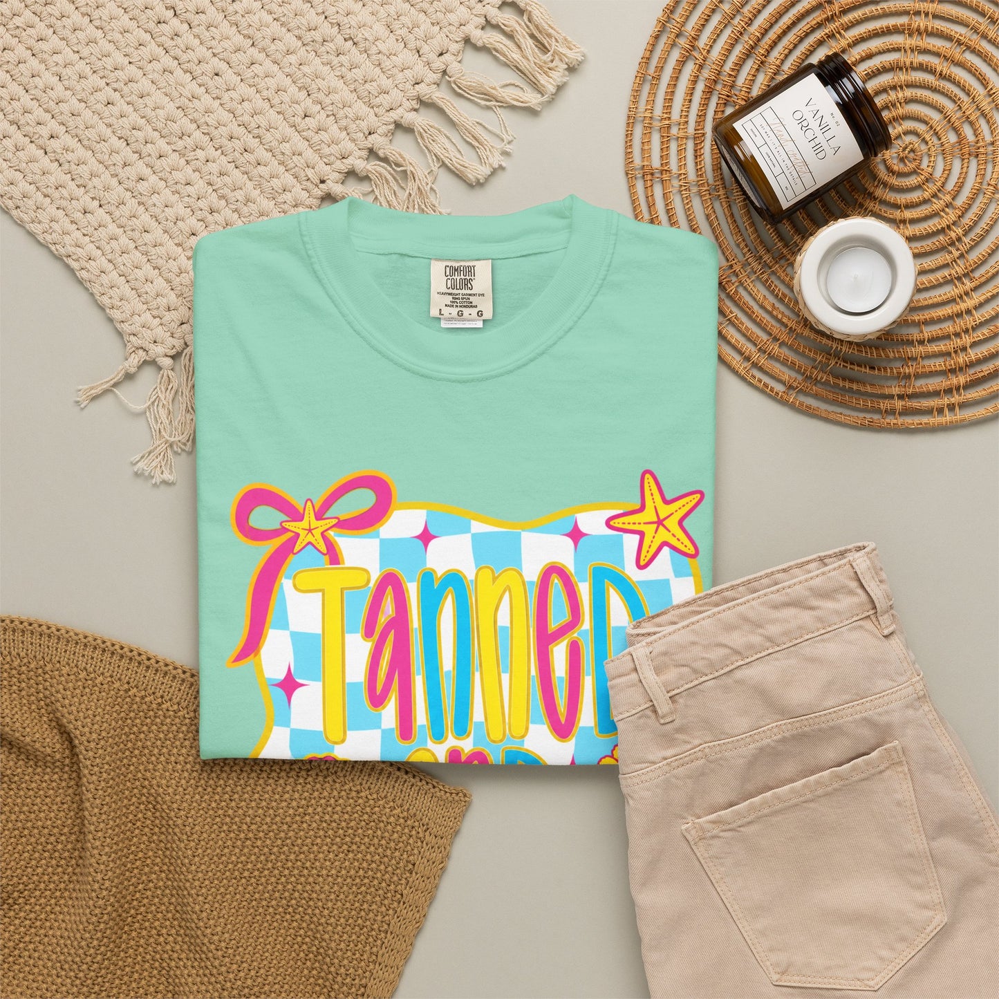 Tanned and Tipsy Shirt • Beach Vacation Graphic Tee • Summer Beach Girl Shirt • Tropical Summer Outfit