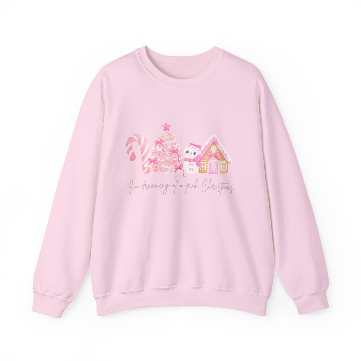 Pink Christmas Crewneck Sweatshirt