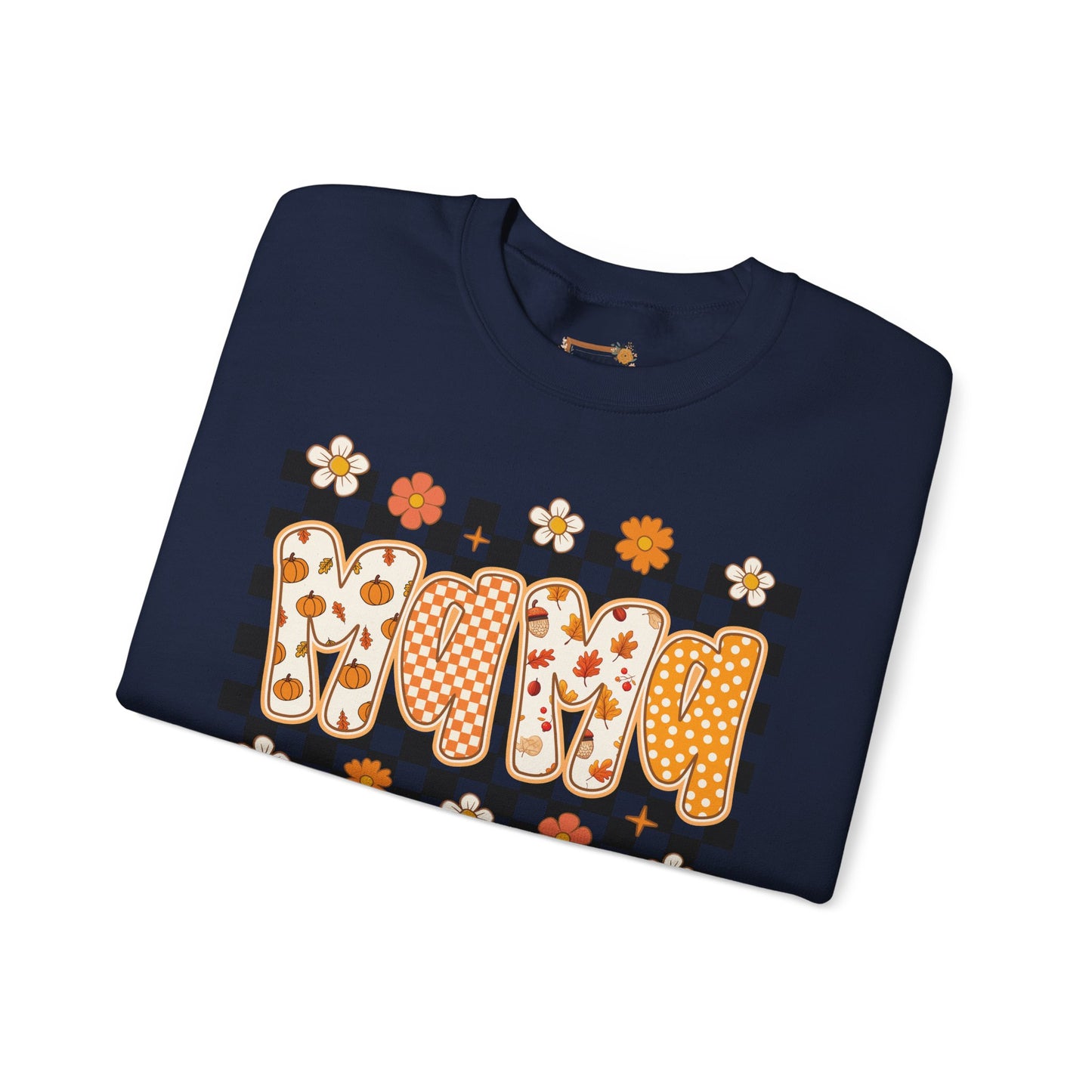 Boho Floral Crewneck Sweatshirt, Cozy Casual Wear, Perfect for Moms, Gift for Mother's Day, Trendy Layering Piece, Everyday Comfort