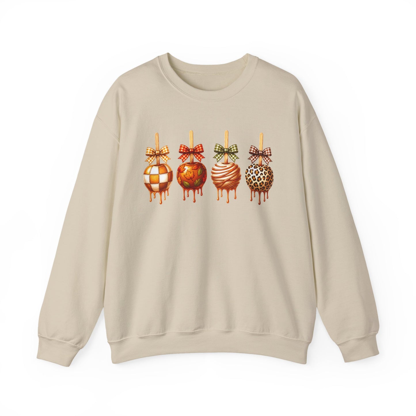 Caramel Apple Crewneck • Fall Apple Shirt • Autumn Graphic Tee • Baseball Caramel Apple Tee • Pumpkin Spice Shirt • Cute Fall Sweatshirt • Comfort Colors Tee