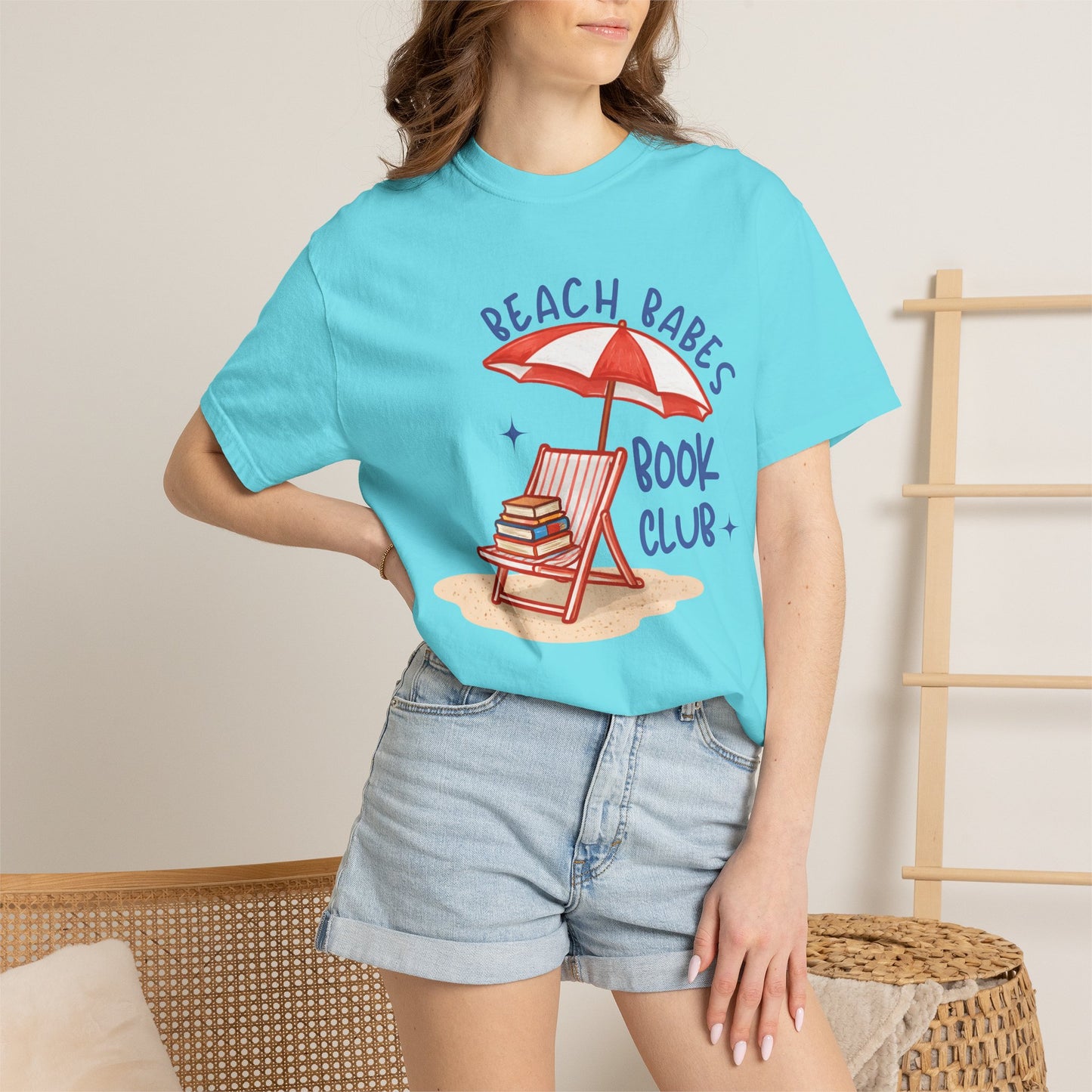 Beach Babes Book Club Shirt • Beach Reader Graphic Tee • Coastal Summer Book Lover Shirt • Vacation Outfit