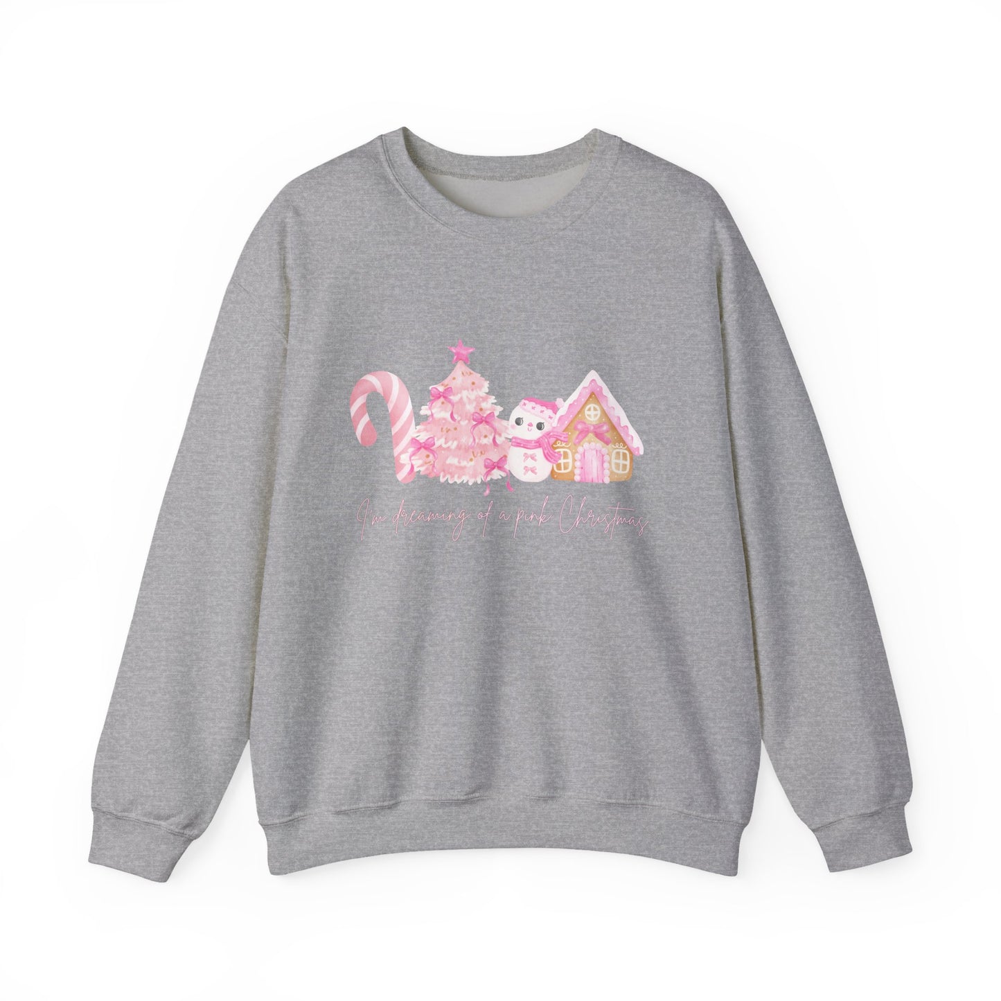 Pink Christmas Crewneck Sweatshirt