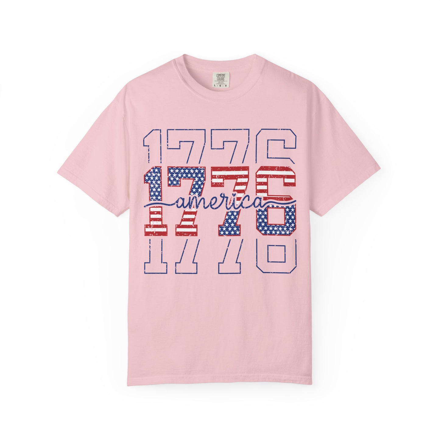 1776 Red White Blue Fourth of July T-Shirt • Vintage Patriotic Graphic Tee