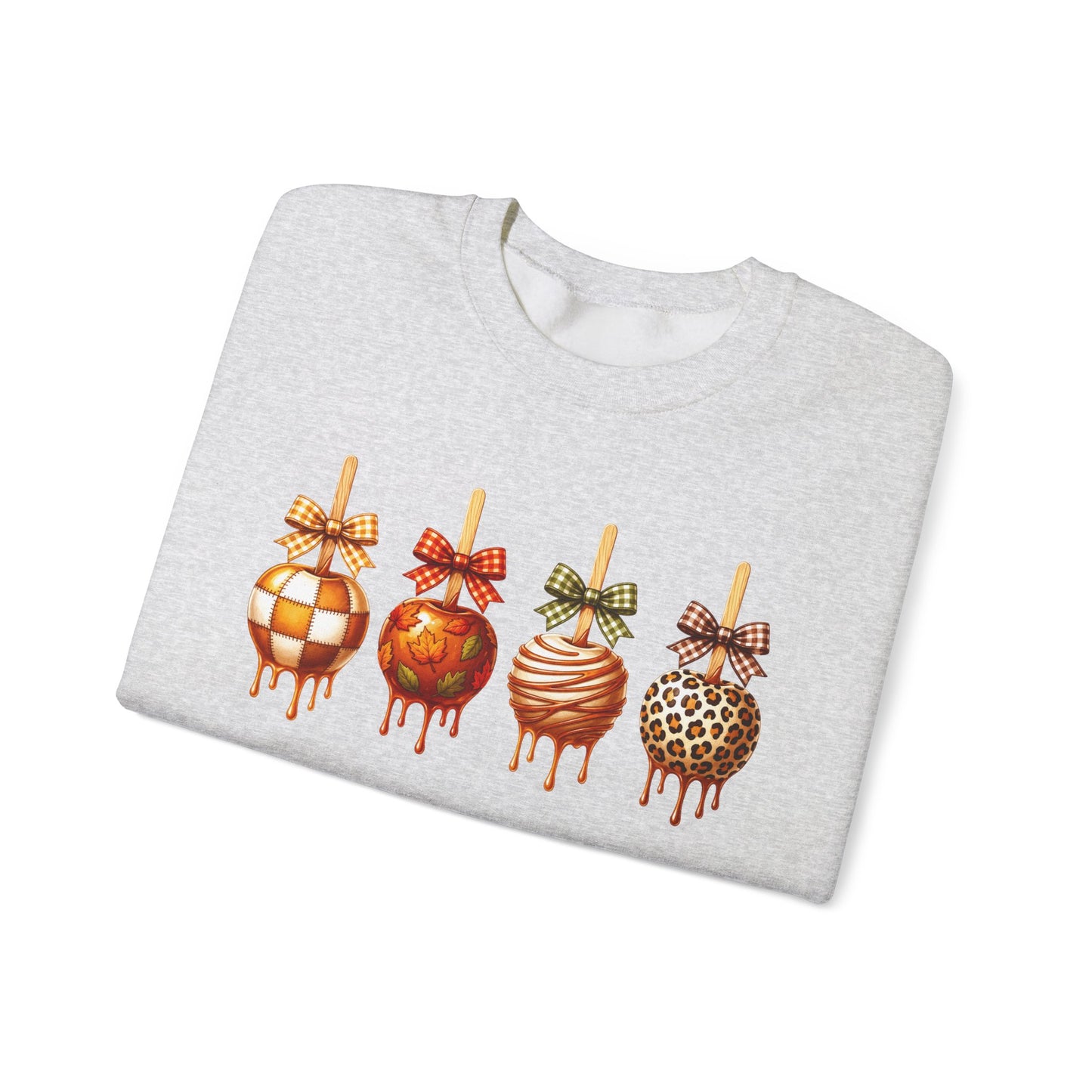 Caramel Apple Crewneck • Fall Apple Shirt • Autumn Graphic Tee • Baseball Caramel Apple Tee • Pumpkin Spice Shirt • Cute Fall Sweatshirt • Comfort Colors Tee