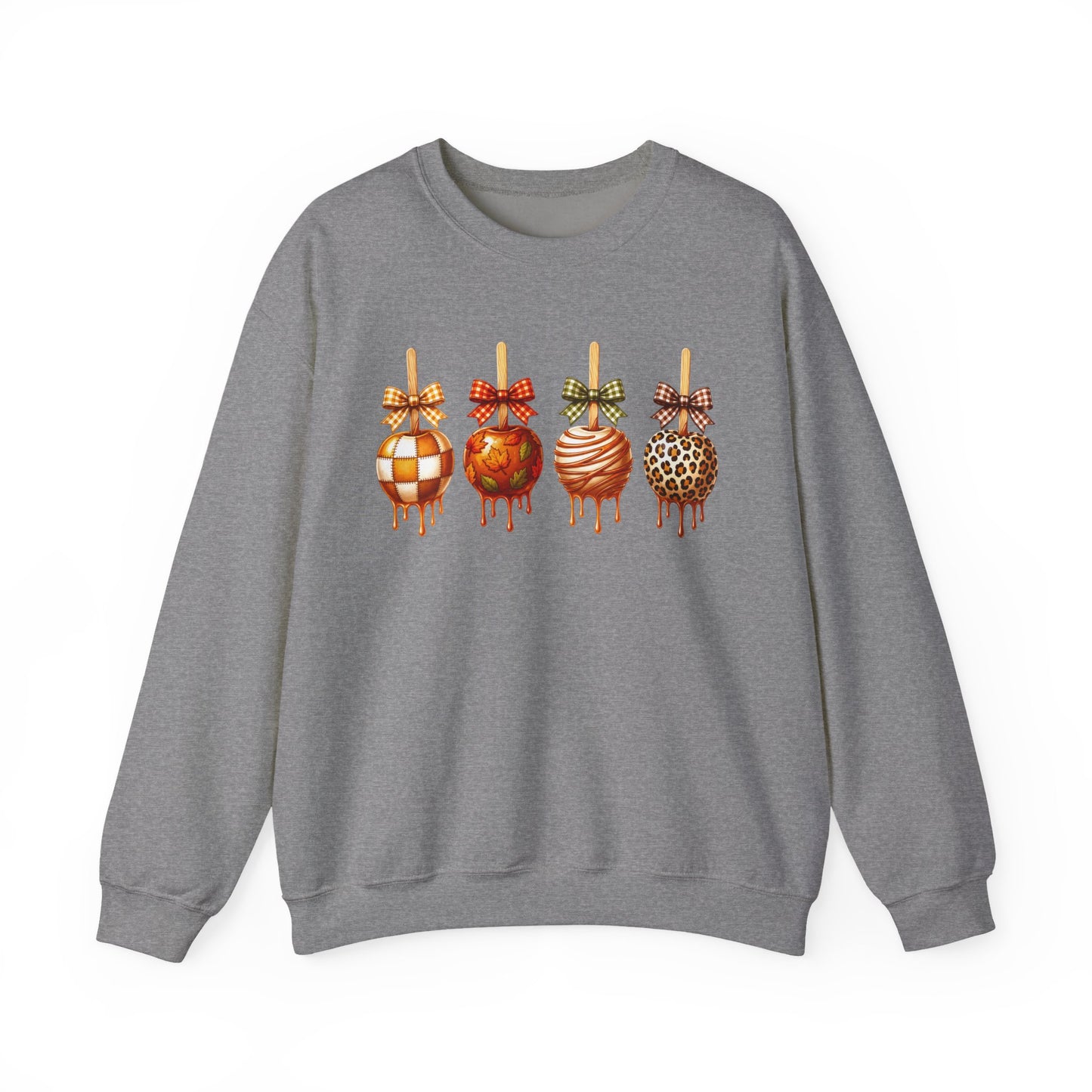Caramel Apple Crewneck • Fall Apple Shirt • Autumn Graphic Tee • Baseball Caramel Apple Tee • Pumpkin Spice Shirt • Cute Fall Sweatshirt • Comfort Colors Tee