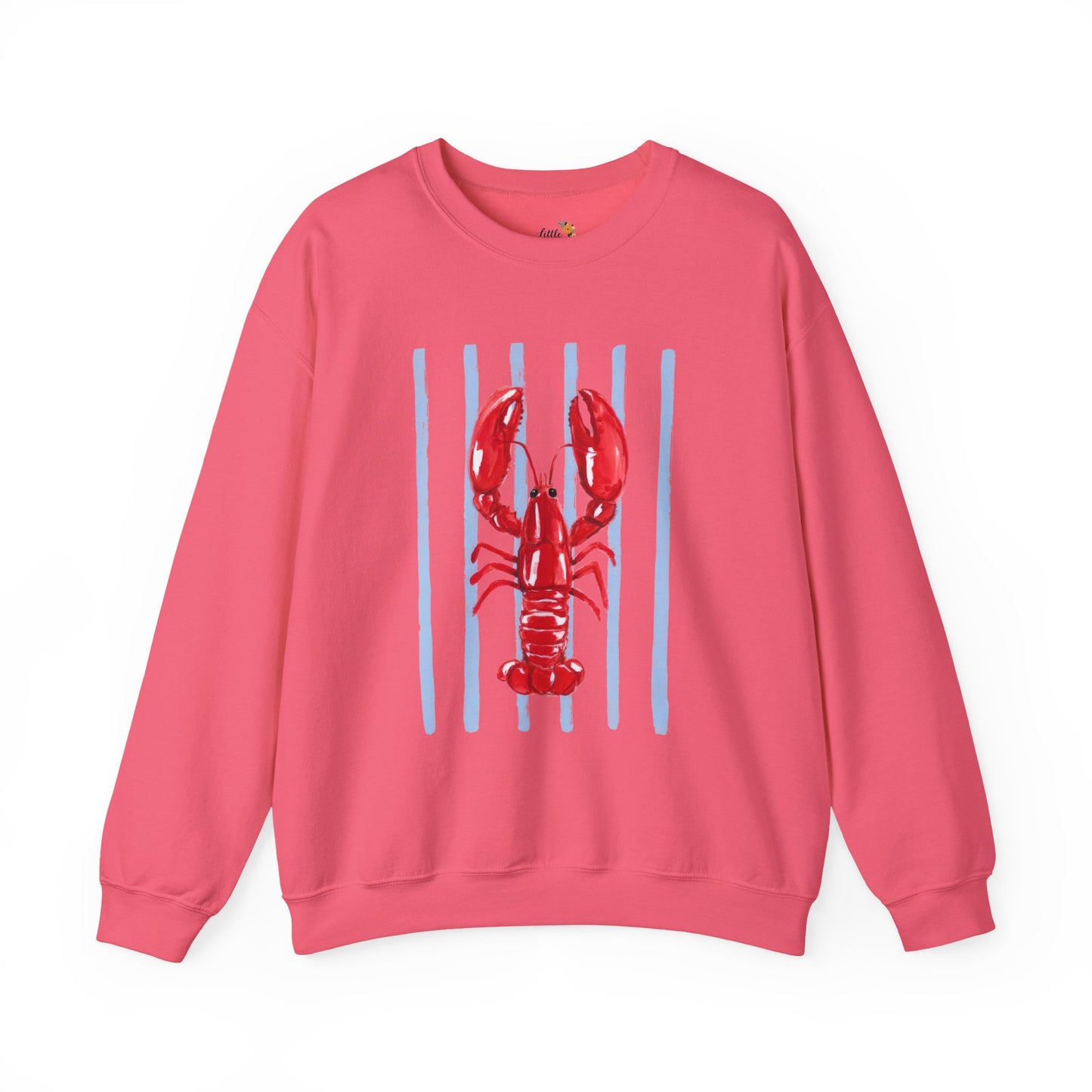 Coastal Lobster Sweatshirt • Beach Vacation Crewneck • Summer Coastal Graphic Sweatshirt • Nautical Pullover
