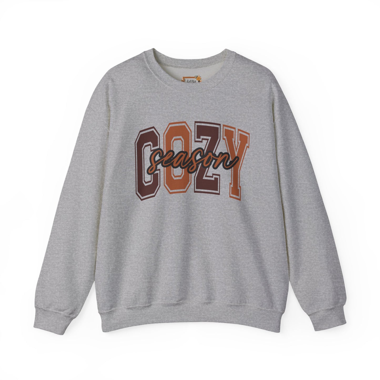 Cozy Season Sweatshirt, Unisex Crew Sweatshirt for Fall, Perfect Gift for Autumn, Comfy Fashion, Holiday Apparel