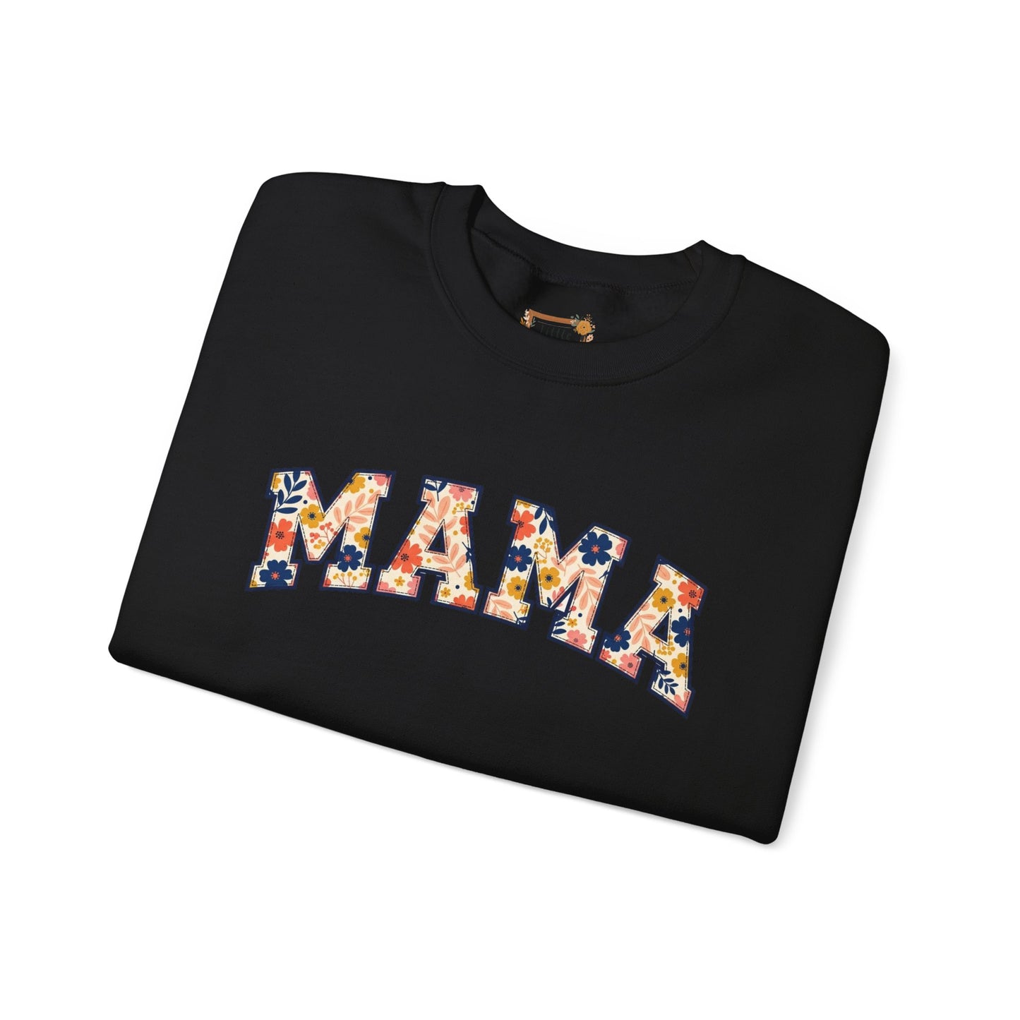 Mama Graphic Crewneck Sweatshirt, Cozy Mom Sweatshirt, Mother's Day Gift, Unisex Family Wear, Fall Layering Essential