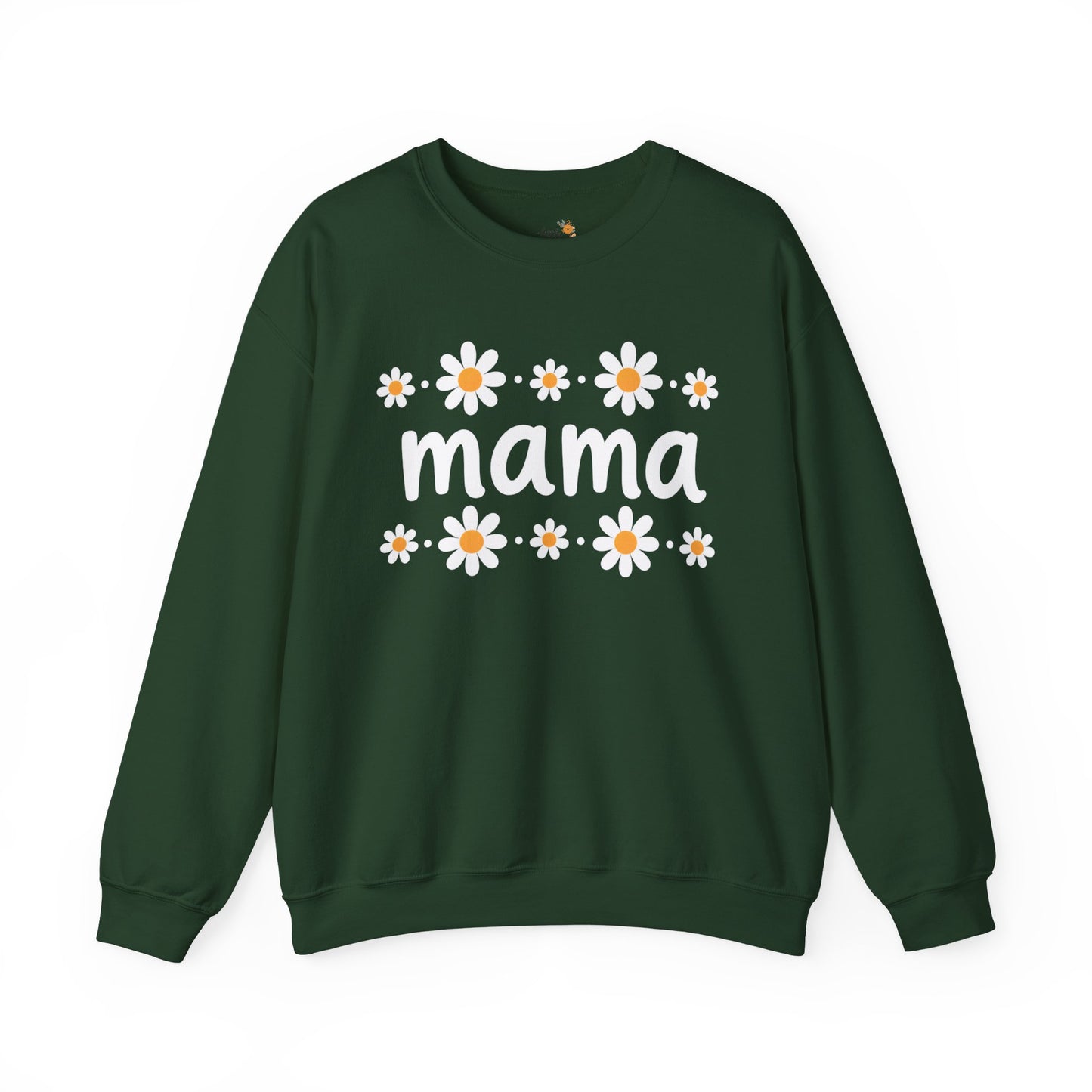 Retro Daisy Mama Crewneck • Floral Mama Sweatshirt • Cozy Motherhood Gift • Boutique Mom Pullover