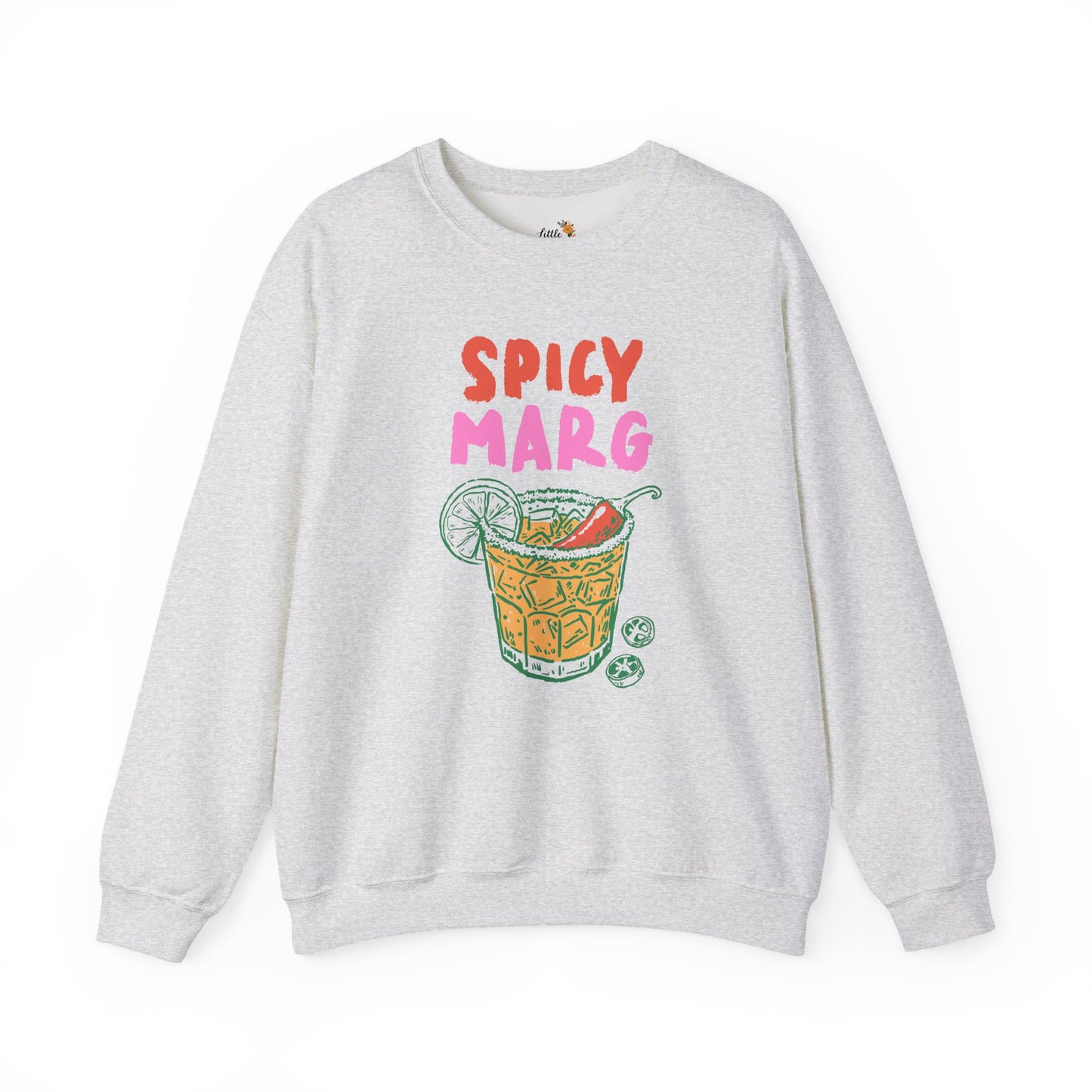 Spicy Marg Sweatshirt • Margarita Summer Crewneck • Girls Night Vacation Sweatshirt • Beach Fiesta Pullover