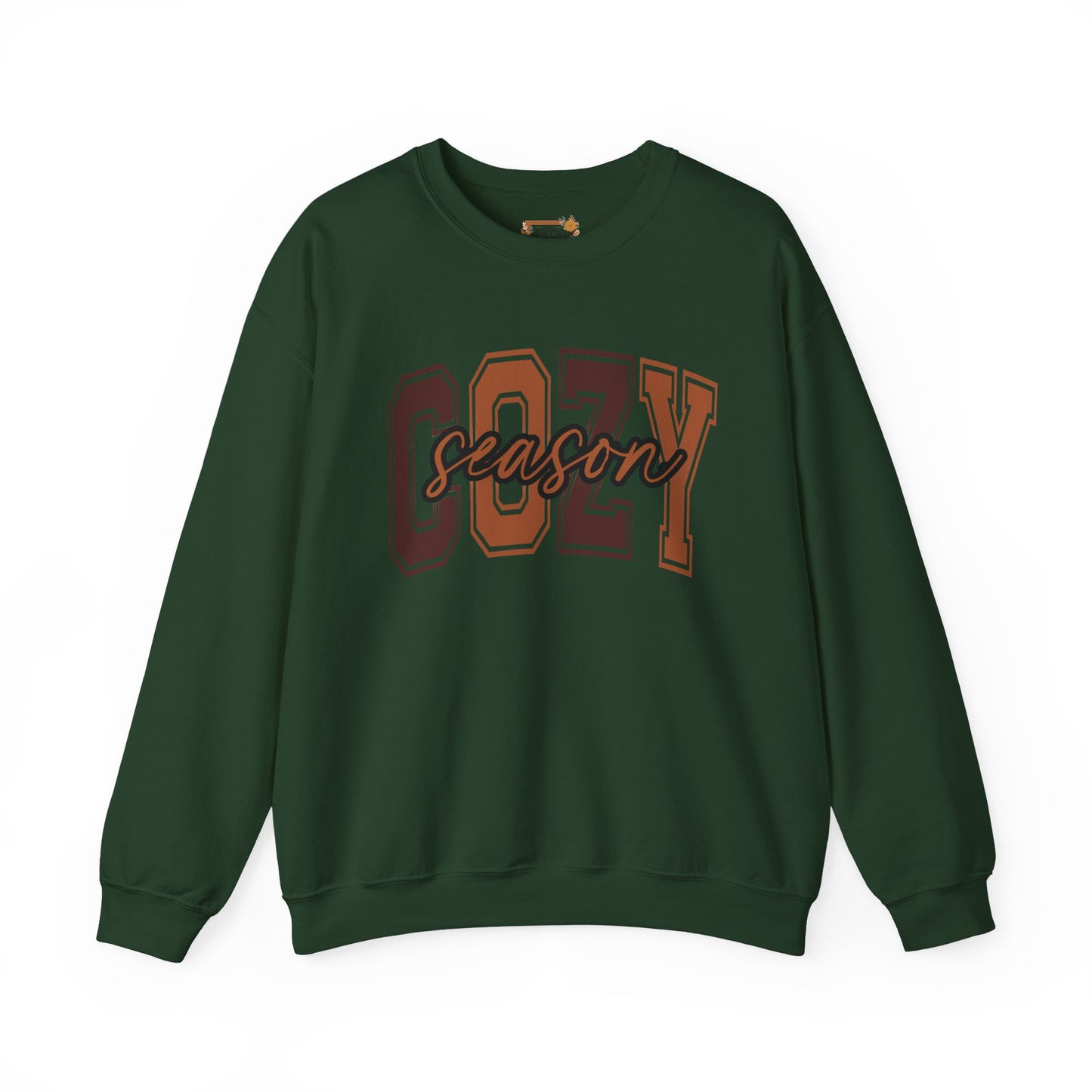 Cozy Season Sweatshirt, Unisex Crew Sweatshirt for Fall, Perfect Gift for Autumn, Comfy Fashion, Holiday Apparel