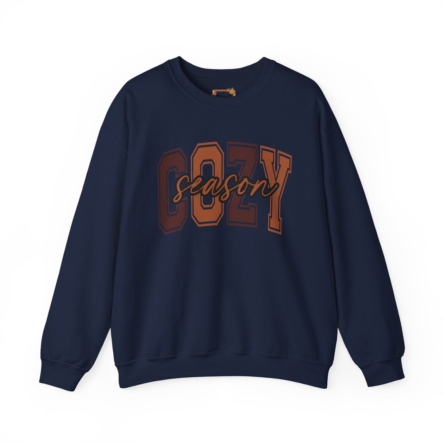 Cozy Season Sweatshirt, Unisex Crew Sweatshirt for Fall, Perfect Gift for Autumn, Comfy Fashion, Holiday Apparel