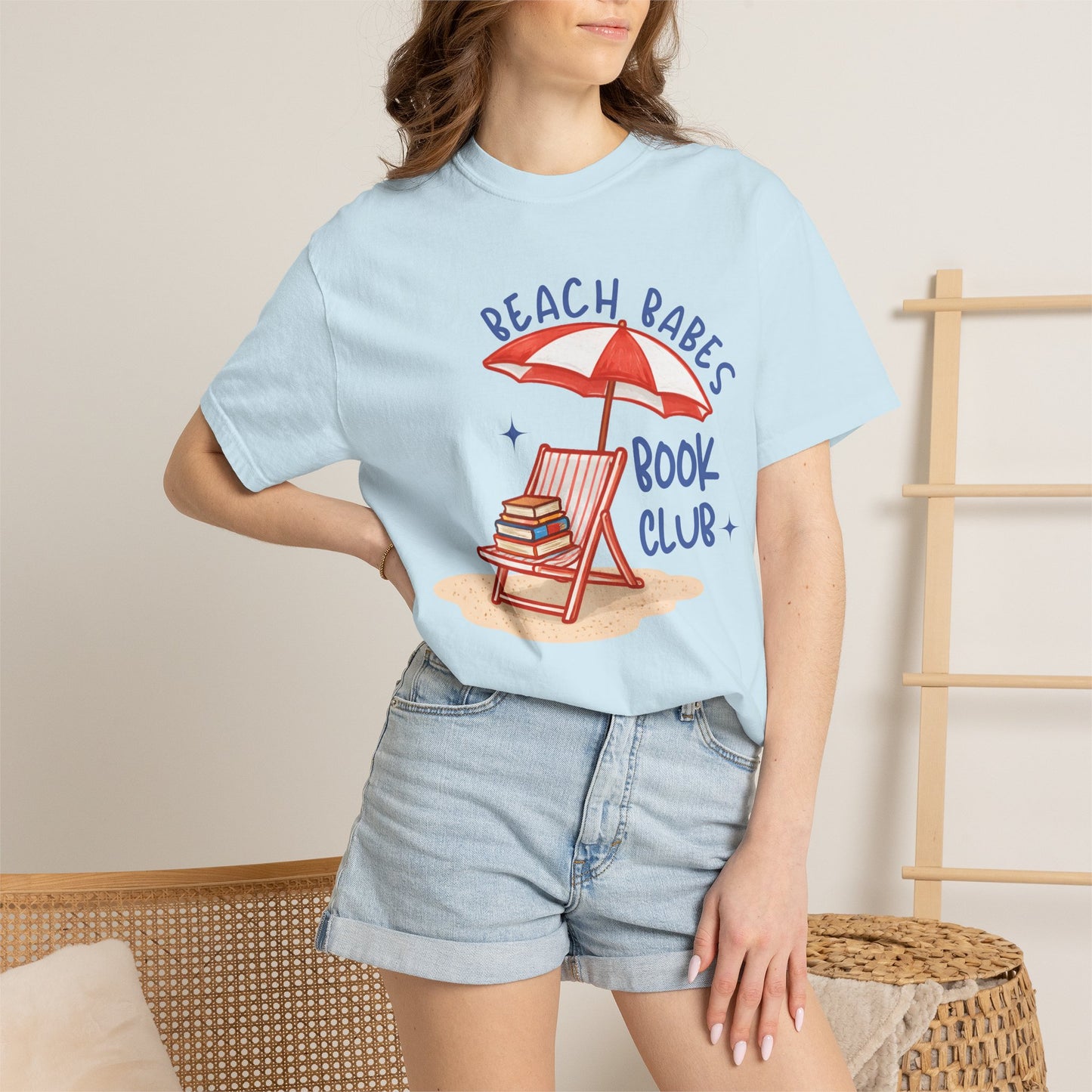 Beach Babes Book Club Shirt • Beach Reader Graphic Tee • Coastal Summer Book Lover Shirt • Vacation Outfit