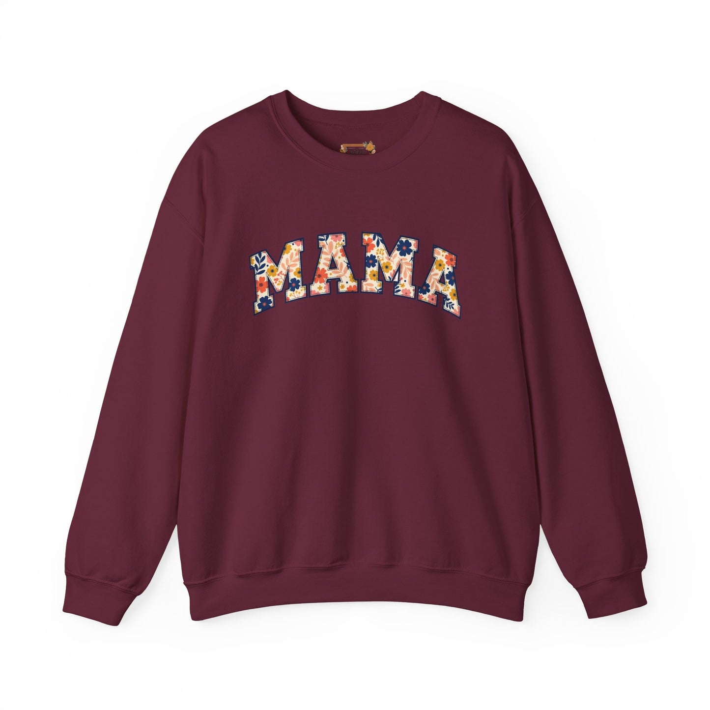 Mama Graphic Crewneck Sweatshirt, Cozy Mom Sweatshirt, Mother's Day Gift, Unisex Family Wear, Fall Layering Essential