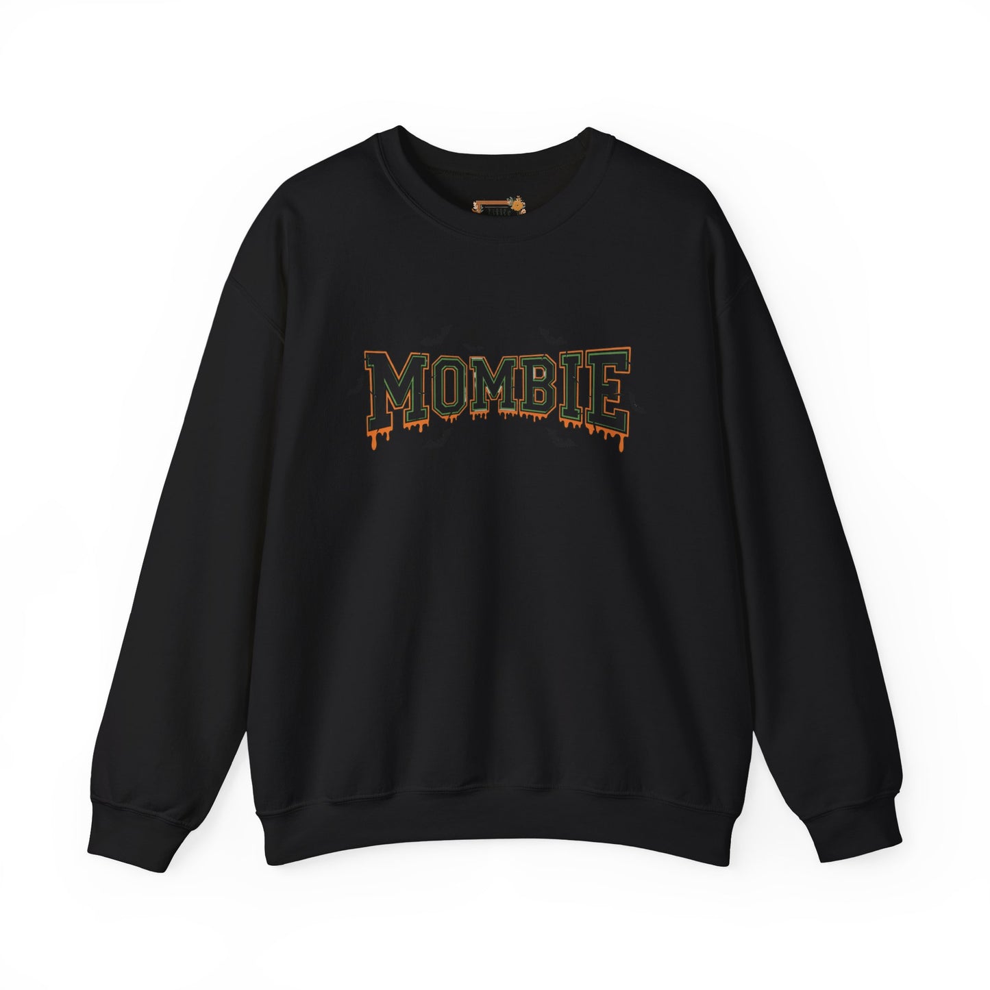 Mombie Crewneck Sweatshirt - Cozy Halloween Apparel, Great Gift for Moms, Fall Fashion, Spooky Season, Funny Sweater