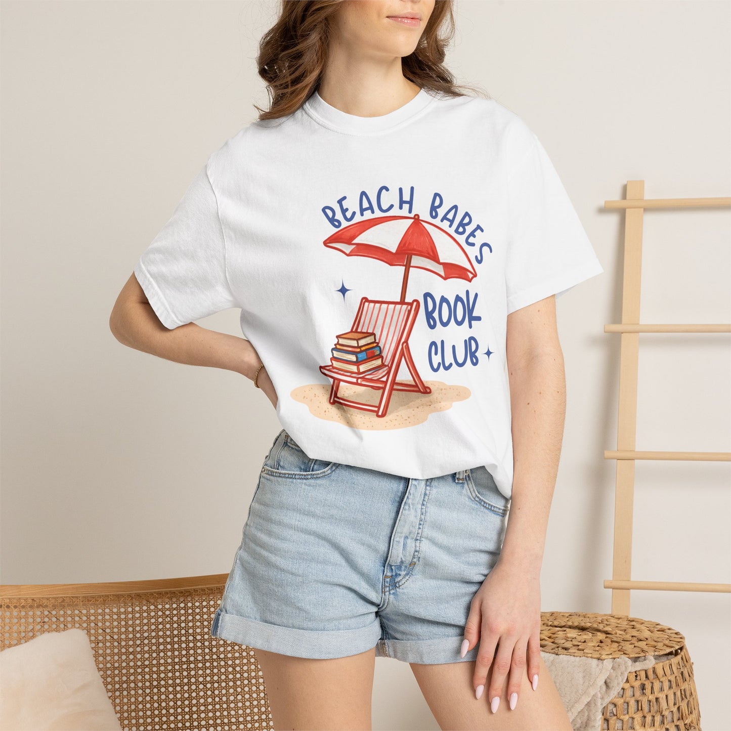 Beach Babes Book Club Shirt • Beach Reader Graphic Tee • Coastal Summer Book Lover Shirt • Vacation Outfit