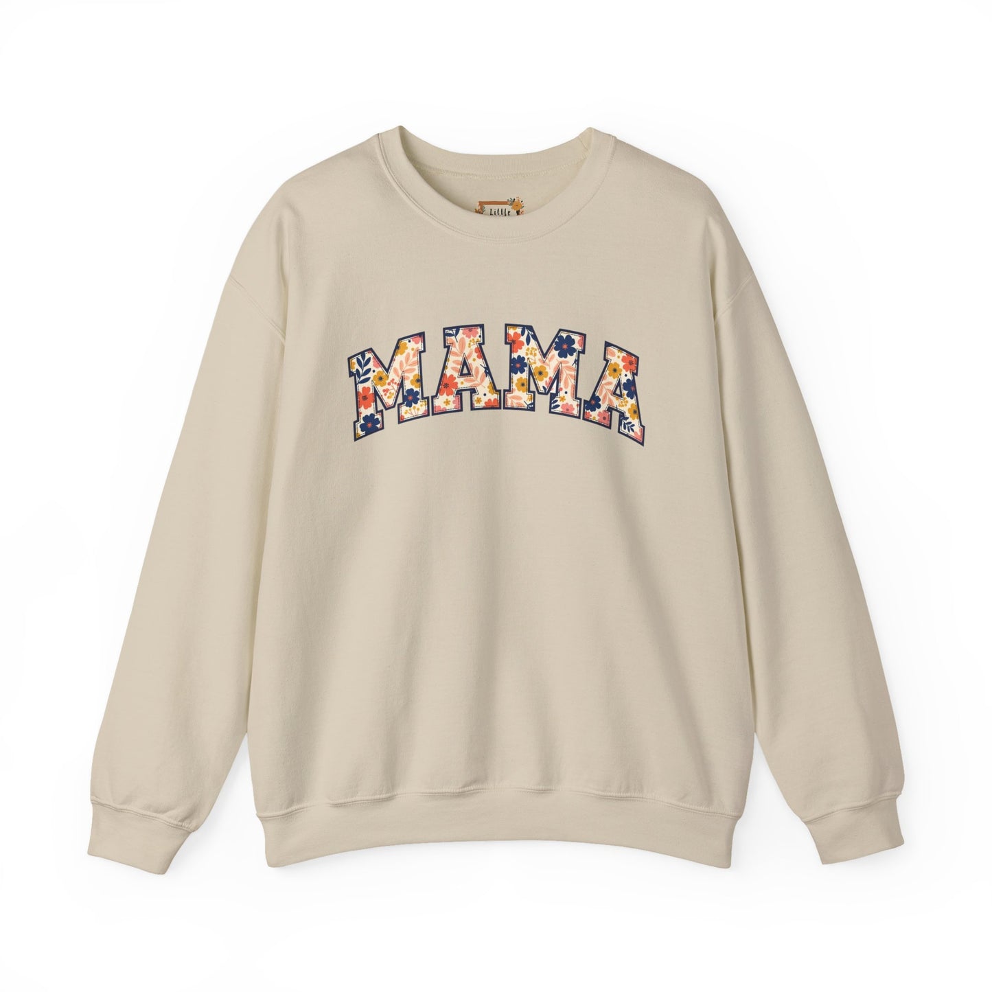 Mama Graphic Crewneck Sweatshirt, Cozy Mom Sweatshirt, Mother's Day Gift, Unisex Family Wear, Fall Layering Essential