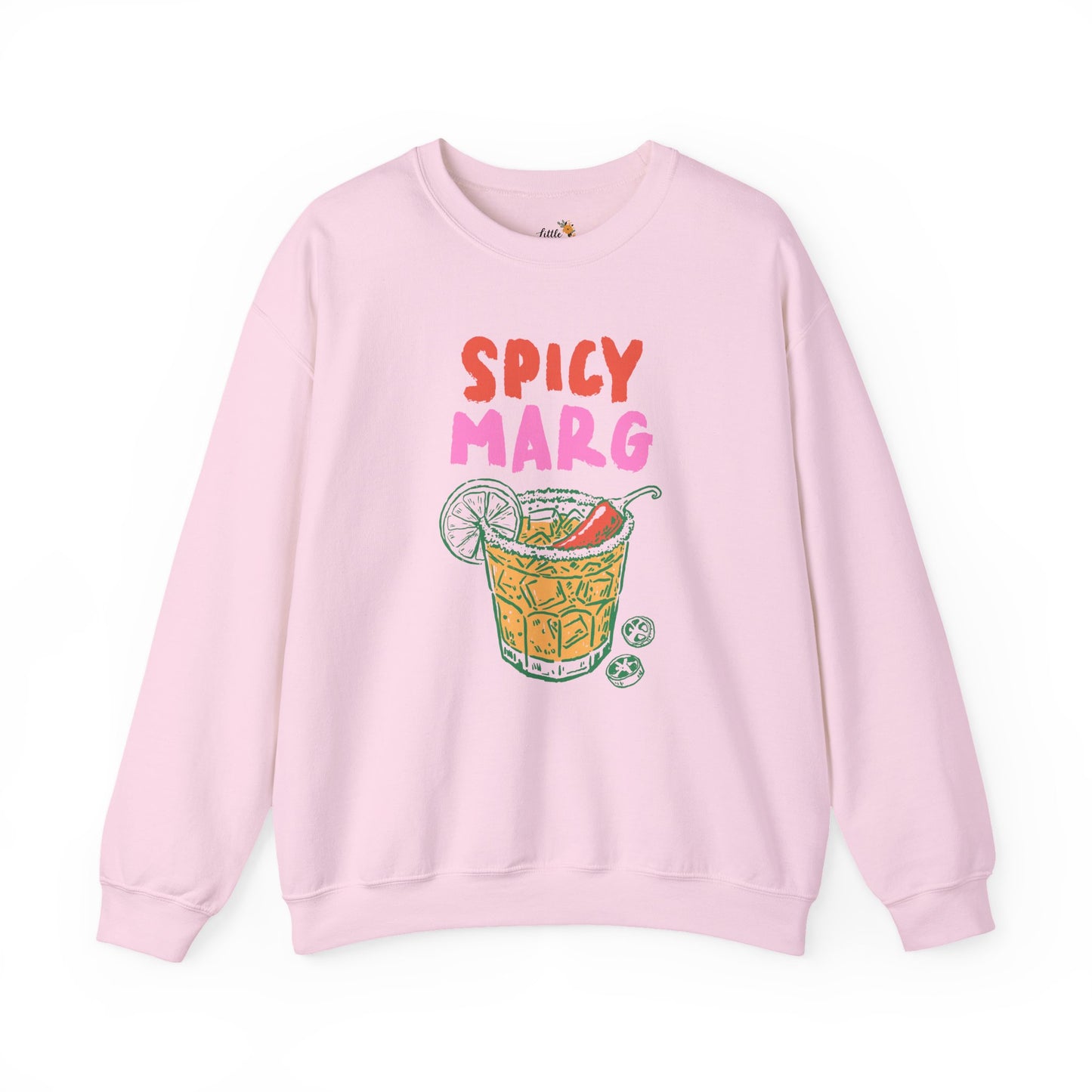 Spicy Marg Sweatshirt • Margarita Summer Crewneck • Girls Night Vacation Sweatshirt • Beach Fiesta Pullover