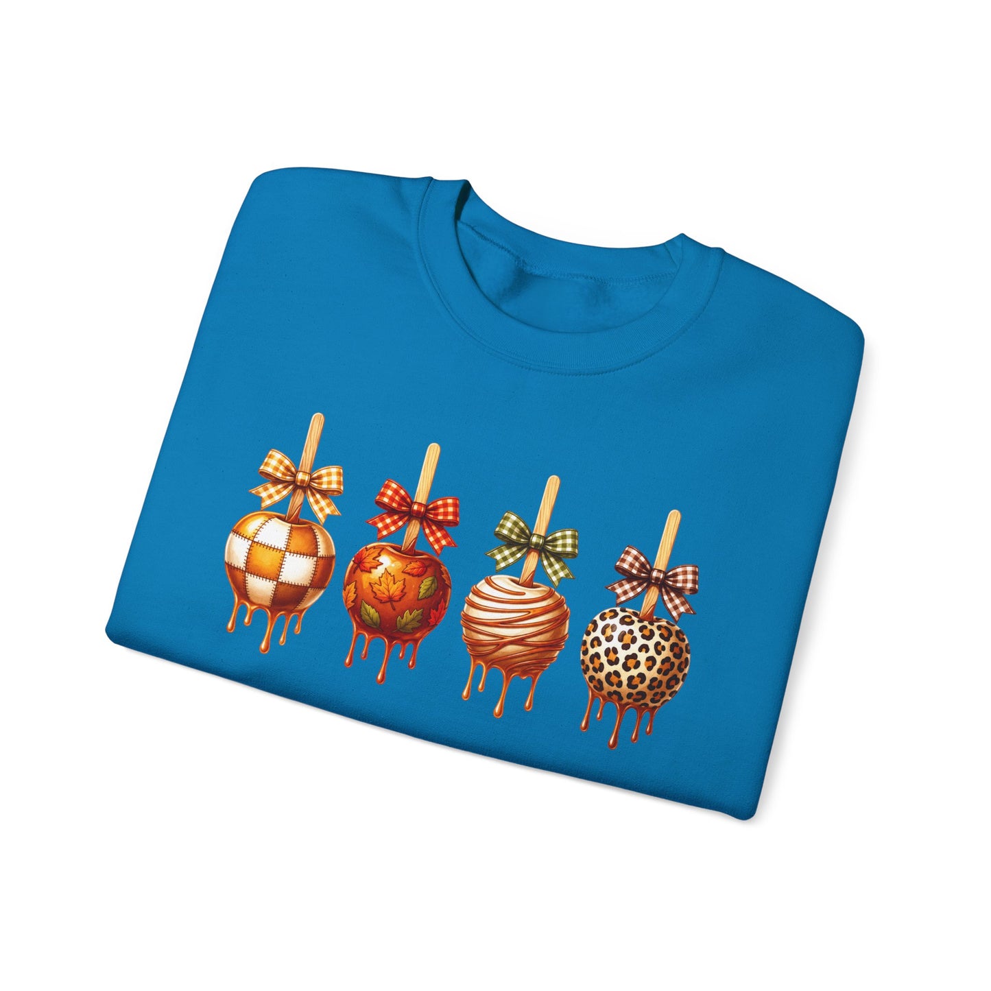 Caramel Apple Crewneck • Fall Apple Shirt • Autumn Graphic Tee • Baseball Caramel Apple Tee • Pumpkin Spice Shirt • Cute Fall Sweatshirt • Comfort Colors Tee