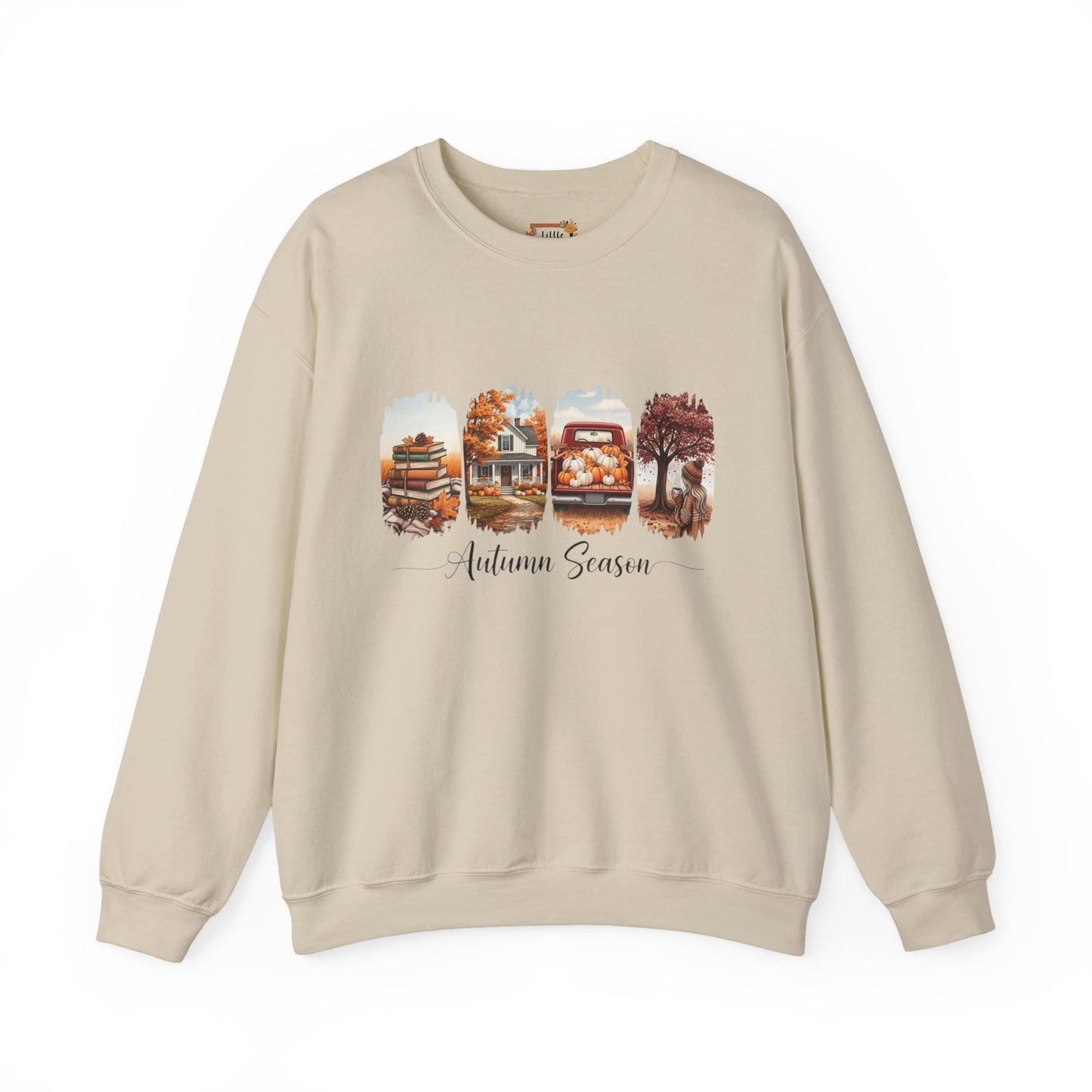 Cozy Autumn Sweatshirt - Unisex Heavy Blend Crewneck, Fall Fashion, Seasonal Gift, Thanksgiving, Everyday Comfort