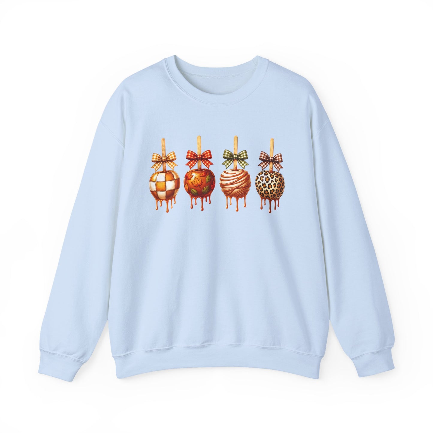 Caramel Apple Crewneck • Fall Apple Shirt • Autumn Graphic Tee • Baseball Caramel Apple Tee • Pumpkin Spice Shirt • Cute Fall Sweatshirt • Comfort Colors Tee