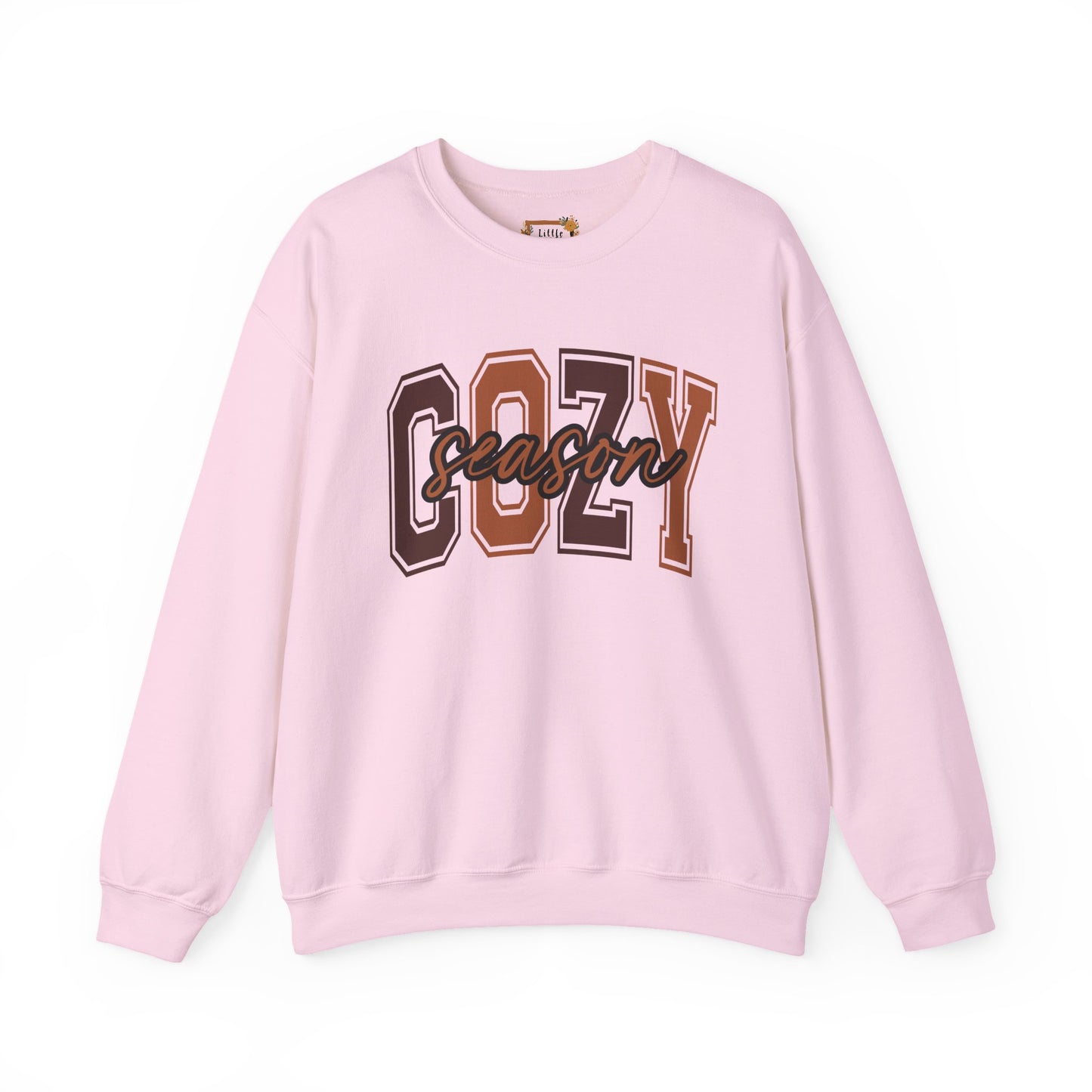 Cozy Season Sweatshirt, Unisex Crew Sweatshirt for Fall, Perfect Gift for Autumn, Comfy Fashion, Holiday Apparel