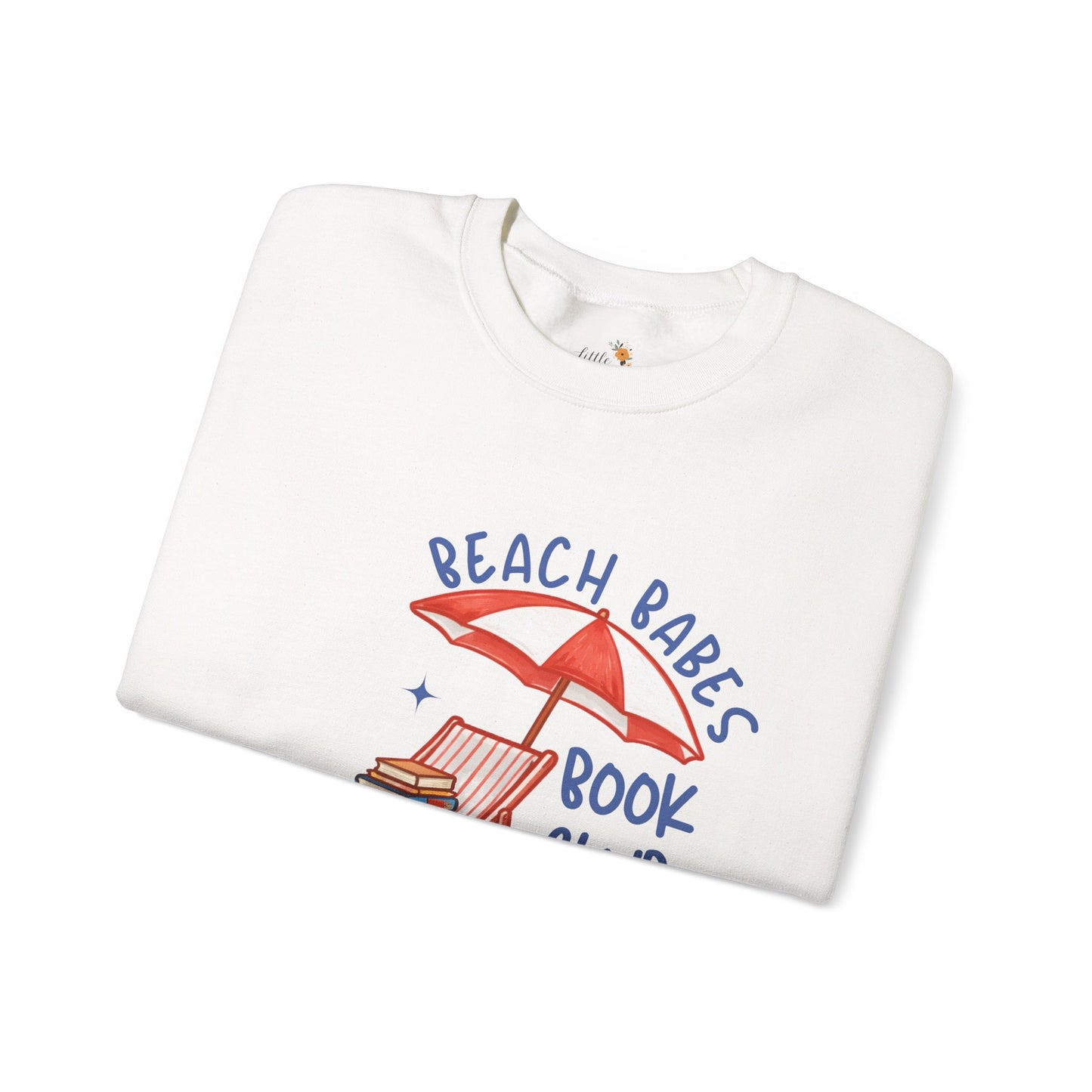 Beach Babes Book Club Sweatshirt • Beach Reader Crewneck • Coastal Summer Book Lover Pullover